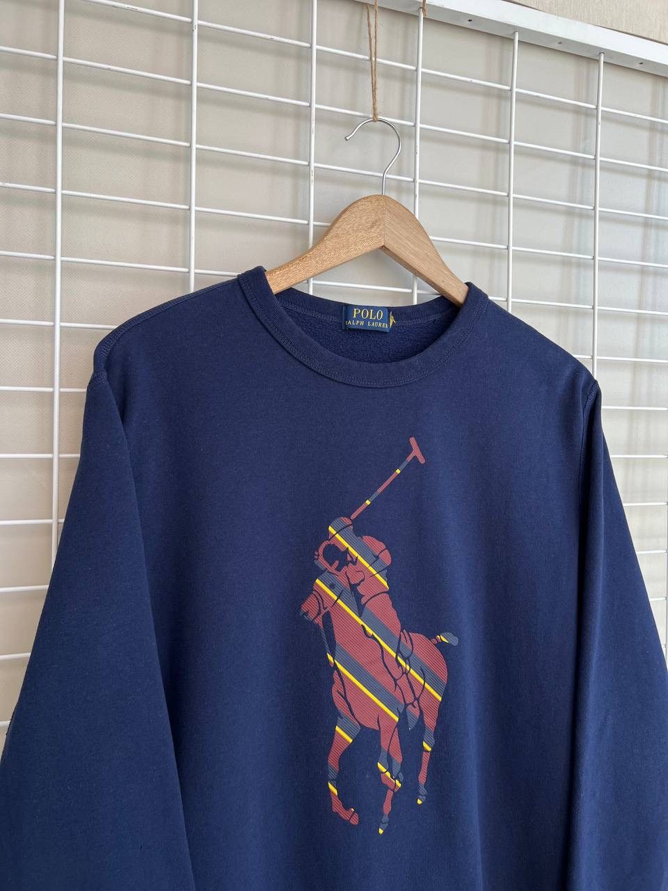 Polo Ralph Lauren Polo Ralph Lauren Big Pony Fleece Sweatshirt Mens Size M Size US M / EU 48-50 / 2 - 3 Thumbnail