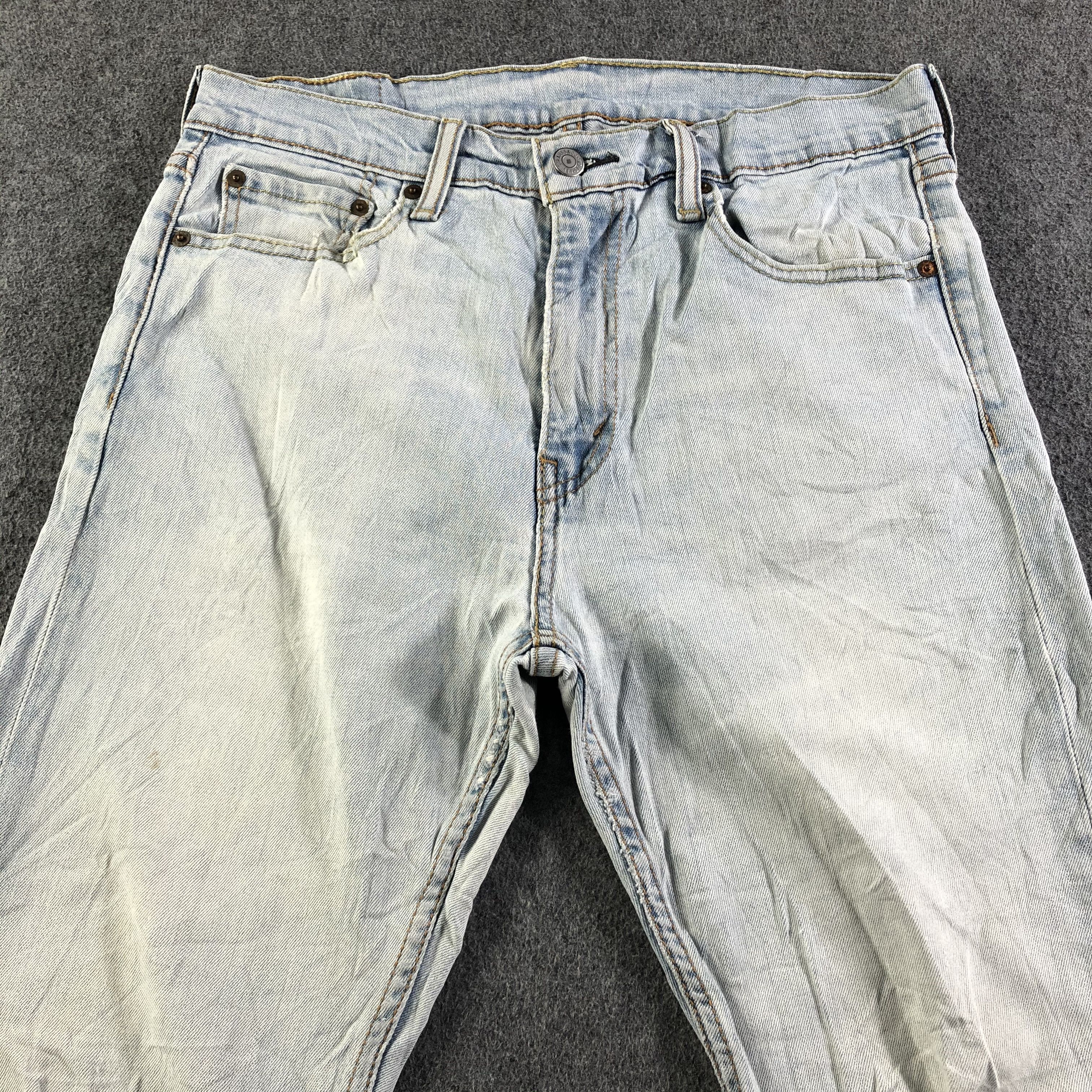 Levi's Vintage Light Wash Levis 513 Jeans-J3223 Size US 32 / EU 48 - 3 Thumbnail