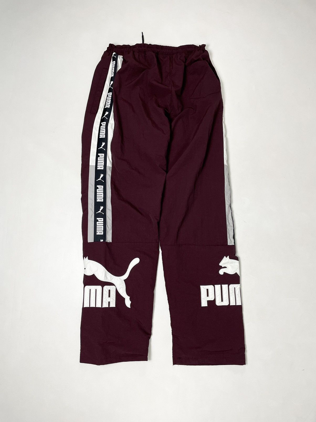 Puma Vintage 🐯 Puma big logo lampass nylon speedcat pants Size US 32 / EU 48 - 5 Thumbnail