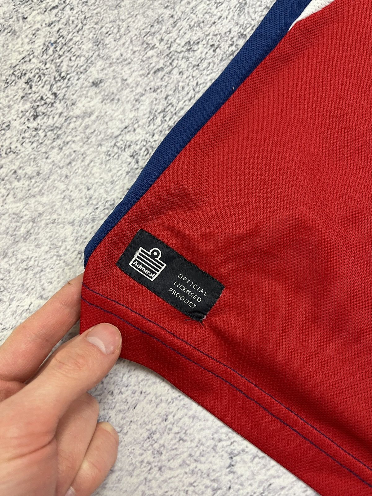 Other × Vintage England Cricket Admiral Vodafone 2000/2002 Polo Shirt Jersey Size US M / EU 48-50 / 2 - 8 Thumbnail