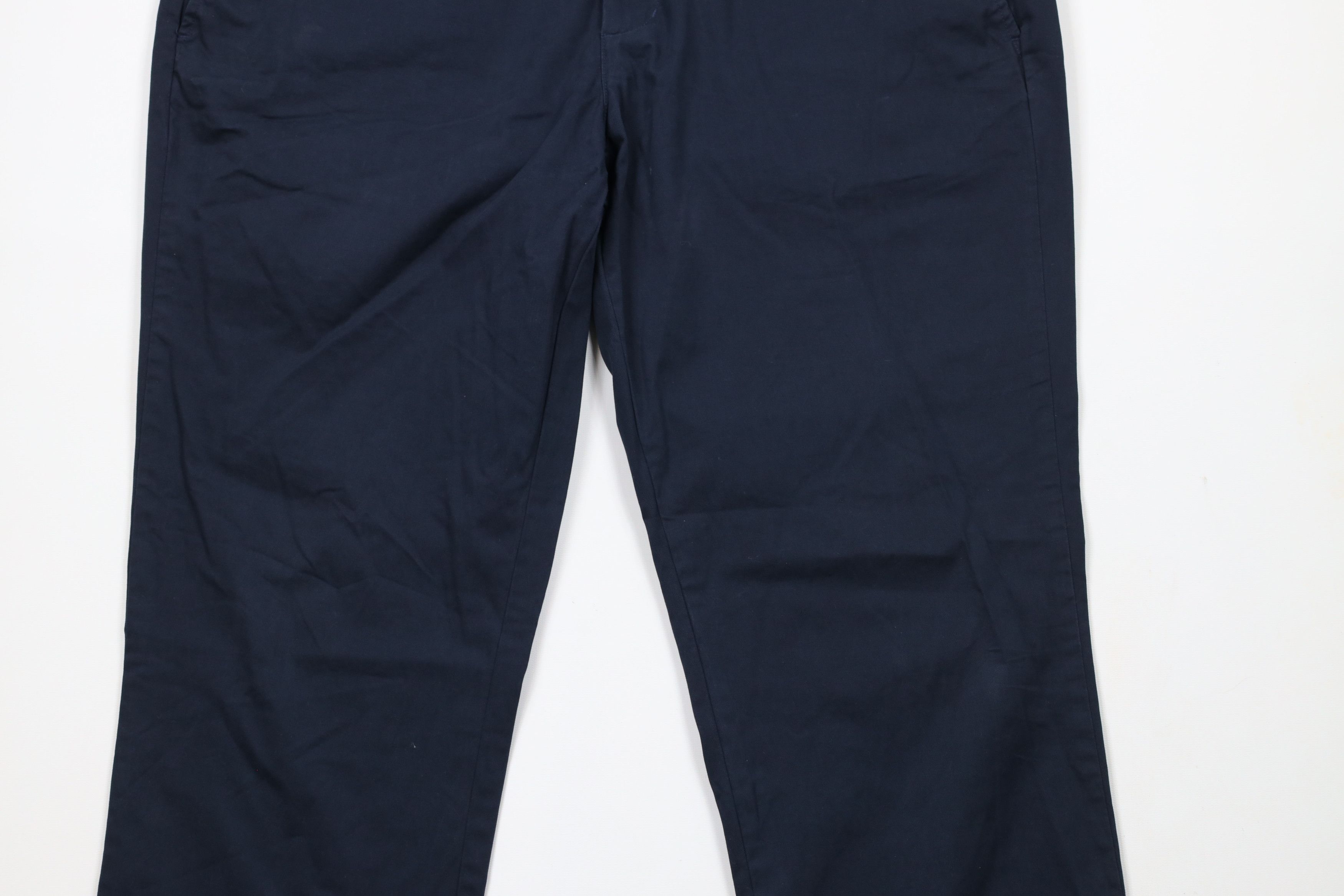 Vineyard Vines × Vintage Vineyard Vines Flat Front Breaker Chino Pants Navy Blue Size US 38 / EU 54 - 3 Thumbnail