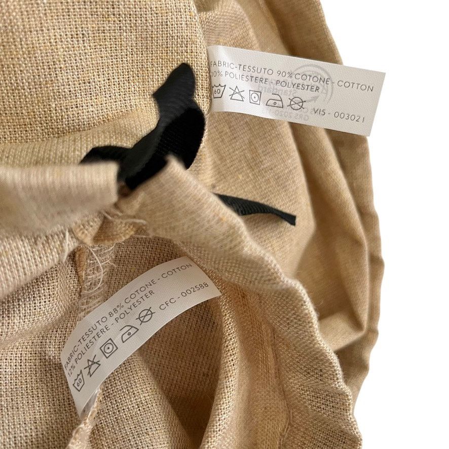 Gucci Gucci Natural-Colored Drawstring Shoe Dust Bags: Set of Two Size ONE SIZE - 5 Thumbnail