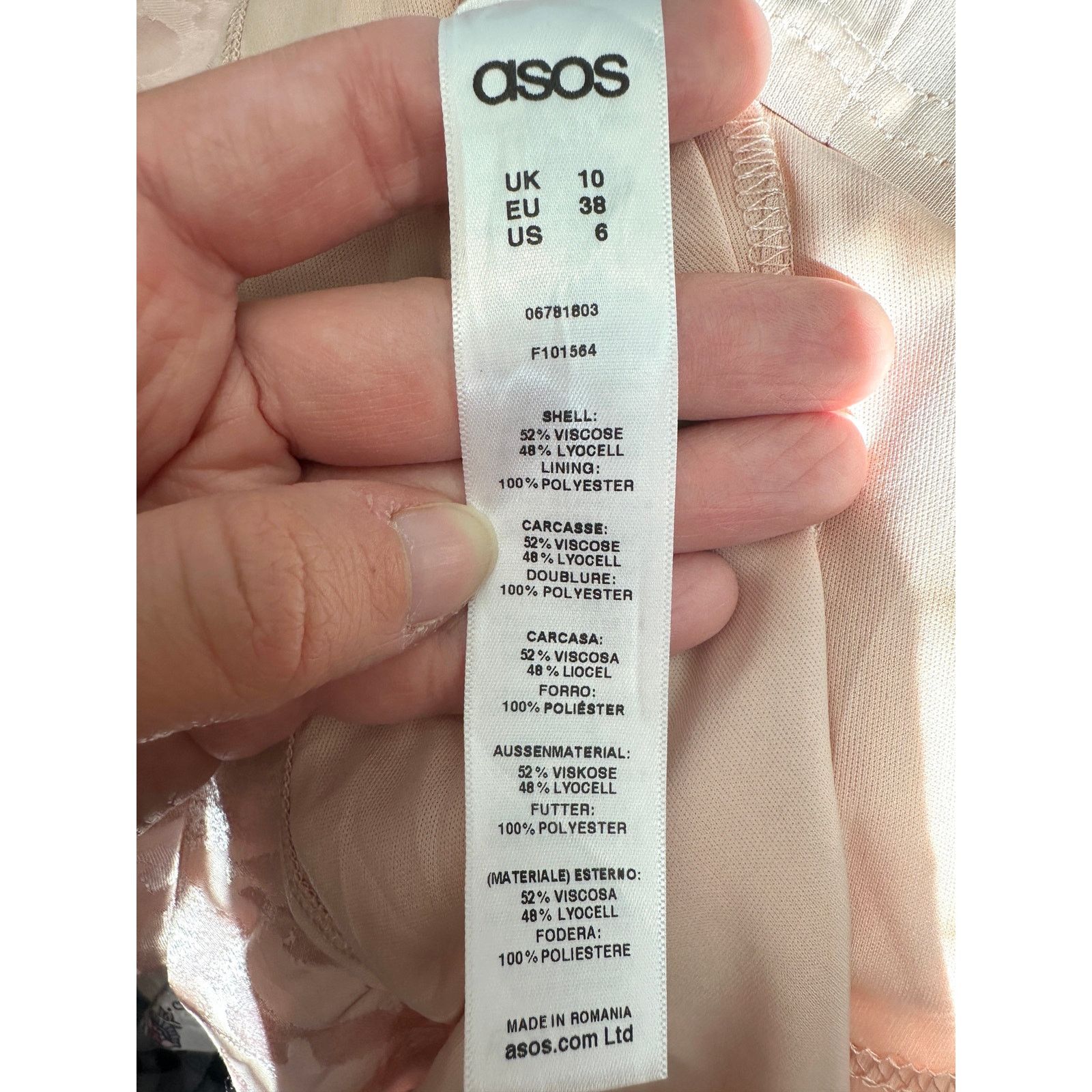 Asos ASOS | Pink Floral Jacquard V-neck Kimono Sleeve Midi Dress Size M / US 6-8 / IT 42-44 - 10 Thumbnail