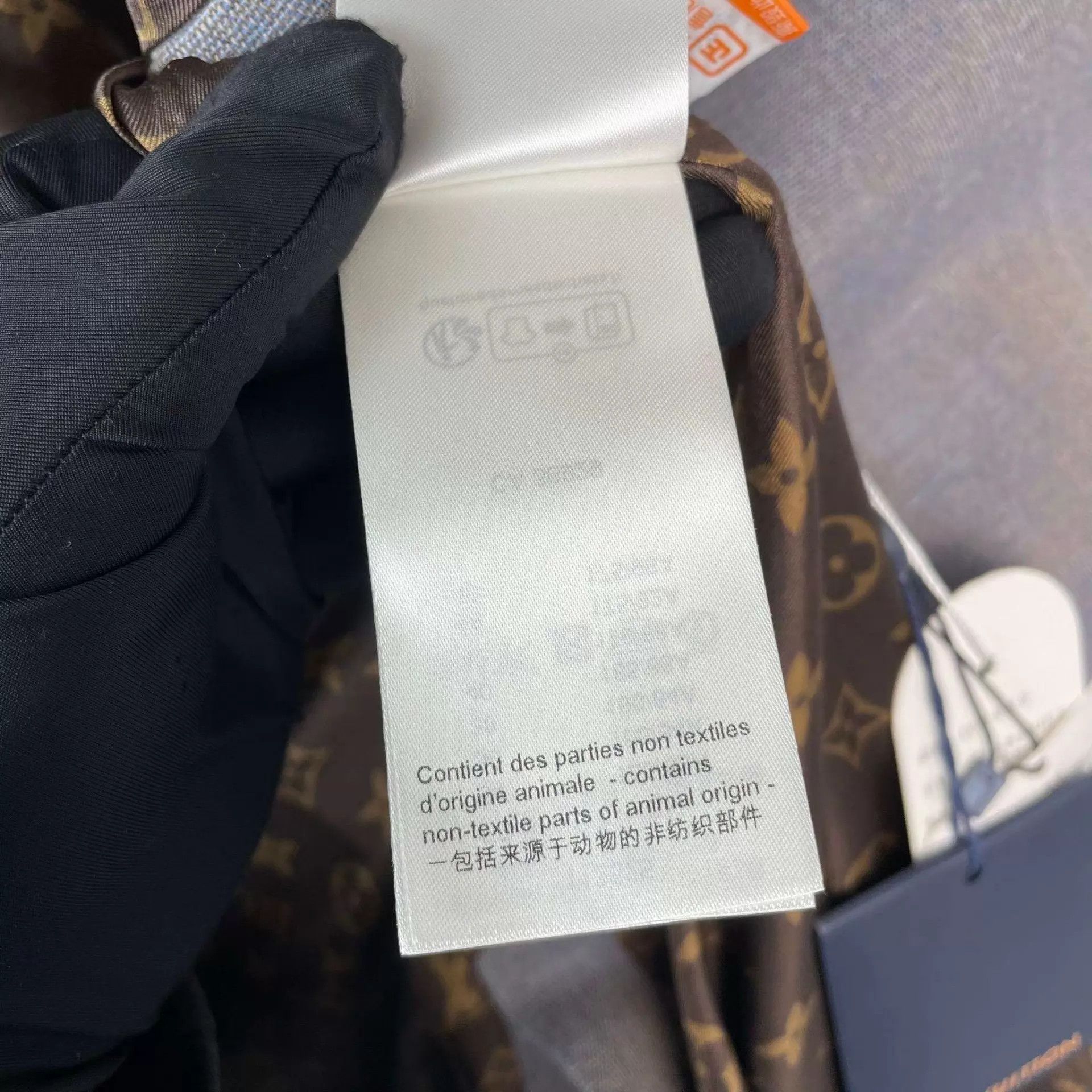 Louis Vuitton LV Cotton Suit Jacket Gray 34 Grade S No Acc Size XS / US 0-2 / IT 36-38 - 6 Thumbnail