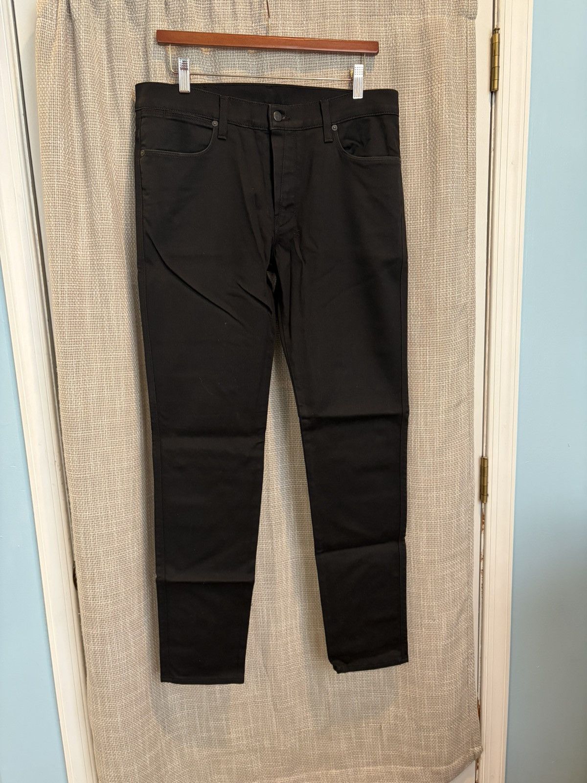 Ksubi Ksubi Van Winkle Rapture All Black Skinny Jeans Size US 33 - 1 Thumbnail