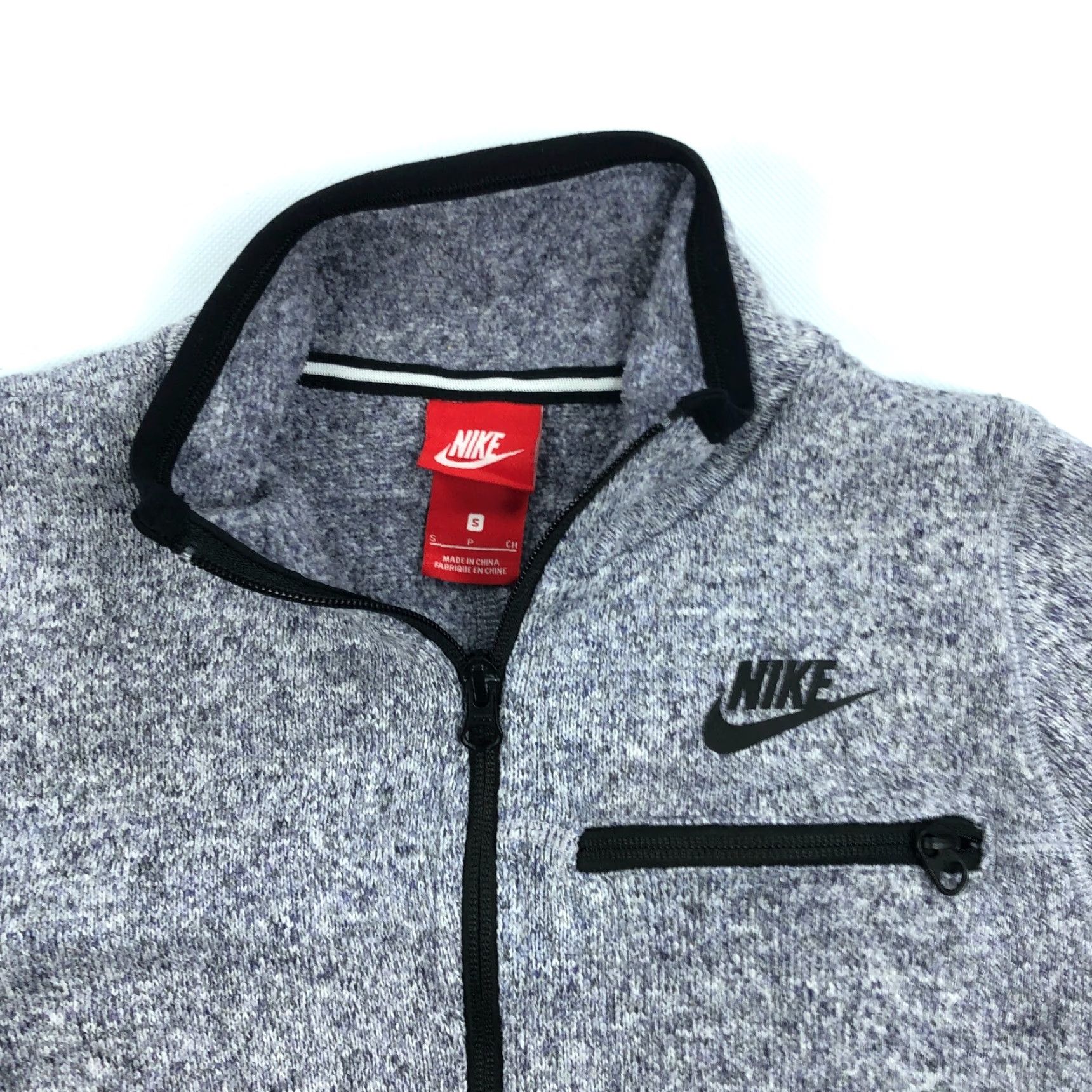 Nike Nike NSW Sportswear Full Zip Fleece Jacket Womens Small Summit 914396 Size S / US 4 / IT 40 - 2 Thumbnail