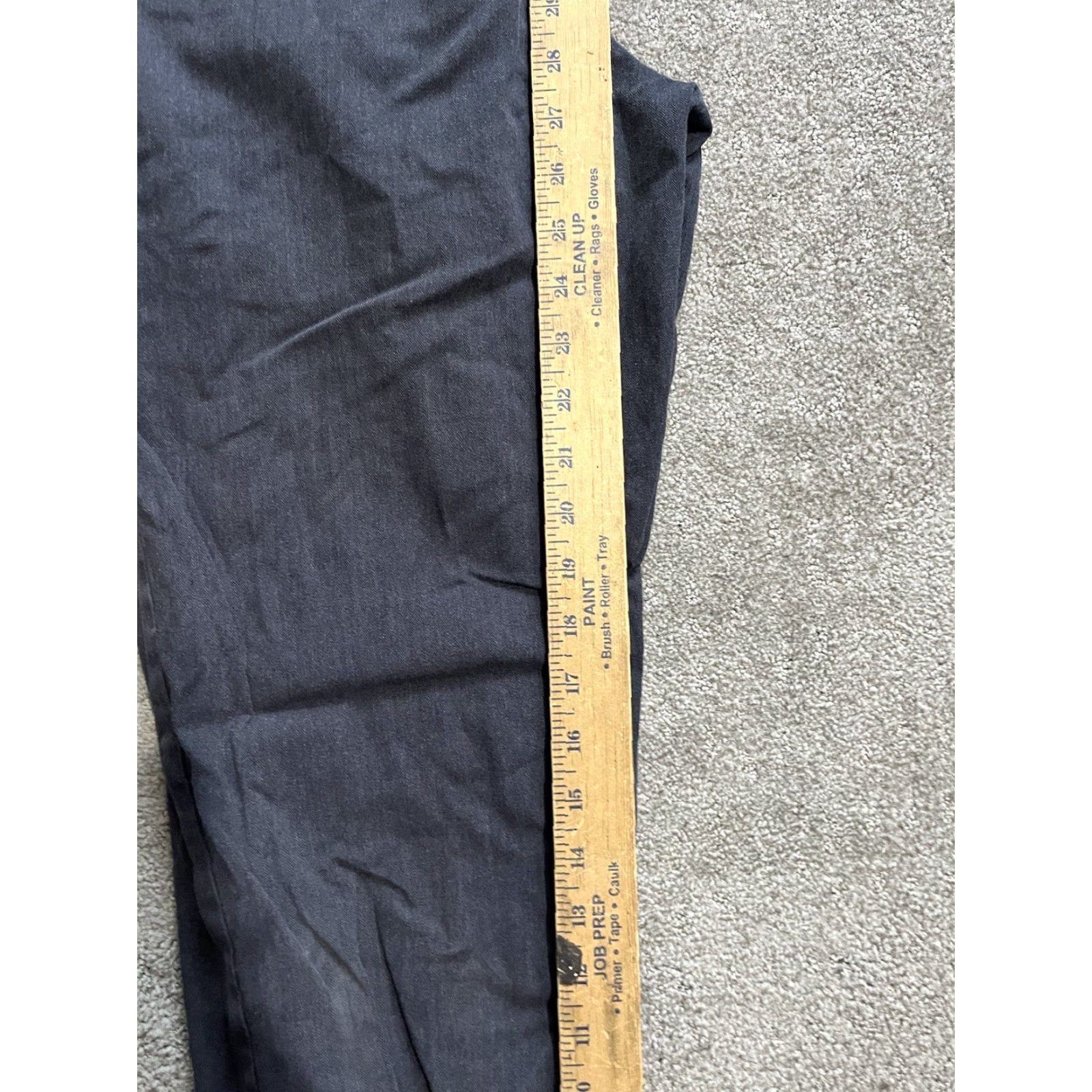 J.Crew VINTAGE J.CREW Bowery Dress Pants Men’s Slim Cotton 29x29 Blue Flat Front EUC Size US 29 - 7 Thumbnail