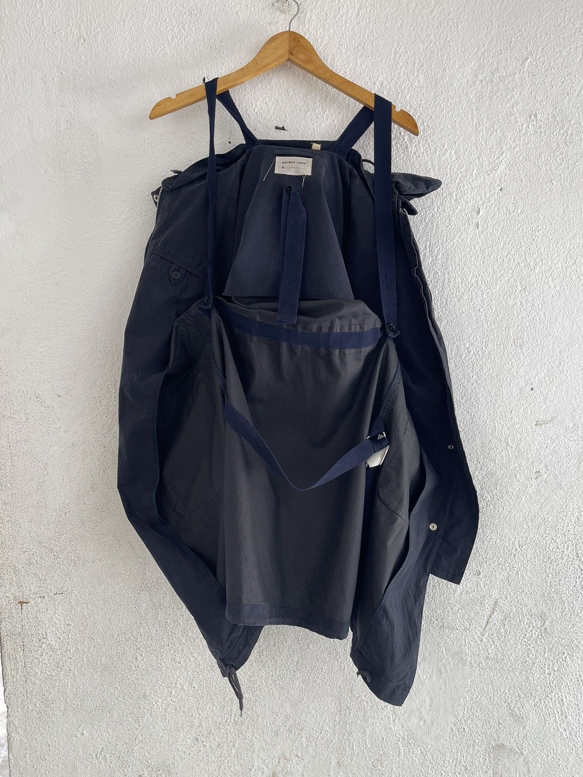Helmut Lang SS2000 Helmut Lang Pillow Neck Bondage Field Parka Jacket Size US S / EU 44-46 / 1 - 10 Thumbnail