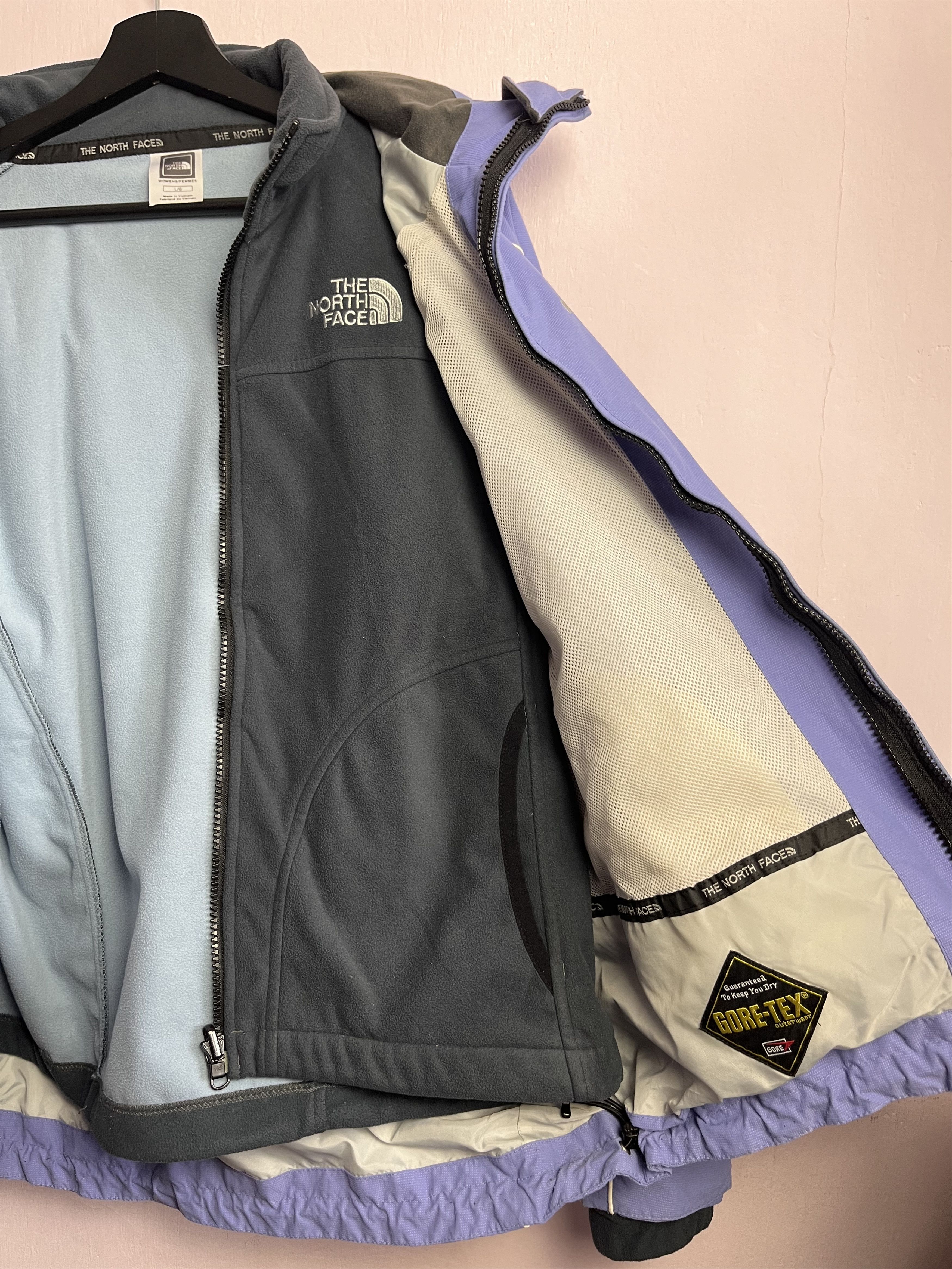 The North Face Gore-Tex XCR 2 in 1 Womens Jacket Size L