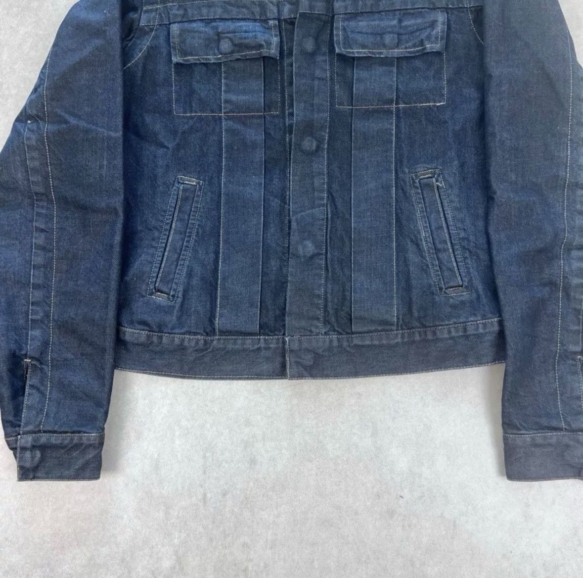 Rick Owens Rickowens slab denim jacket Size US M / EU 48-50 / 2 - 6 Thumbnail