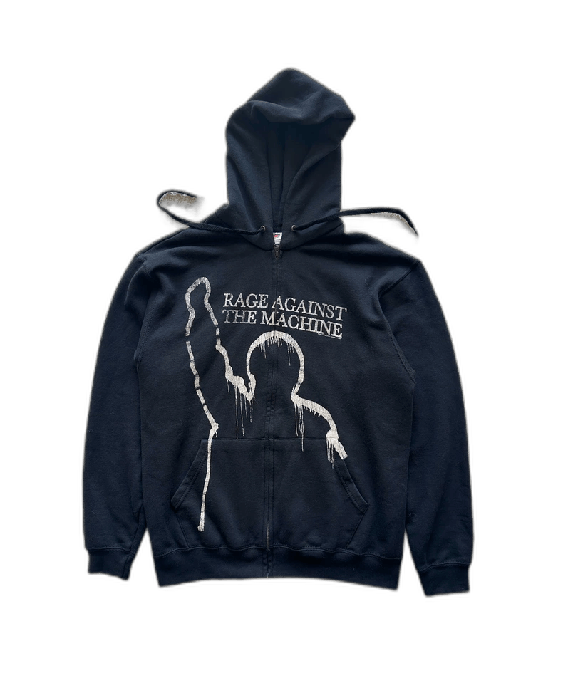 RAGE AGAINST THE MACHINE パーカー 90s ブラック FUCT×RAGE AGAINST THE MACHINE 90s パーカー - メルカリ