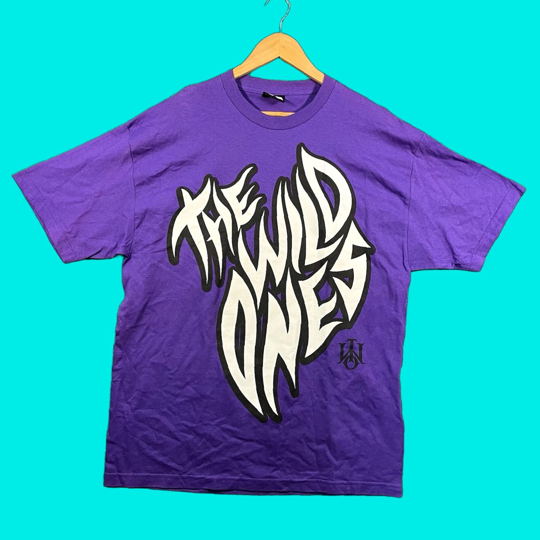 Vintage VINTAGE The Wild Ones Blink 182 T-Shirt Mens XL Purple Streetwear Angels Angel Short Sleeve T-Shirt Los Angeles 90s Size US XL / EU 56 / 4 - 1 Thumbnail