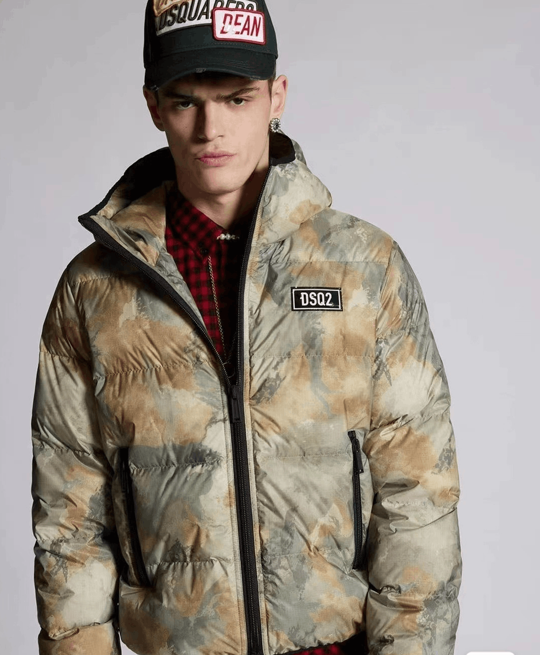 Dsquared2 DSQUARED2 camouflage down jacket, size 50 Size US M / EU 48-50 / 2 - 1 Thumbnail