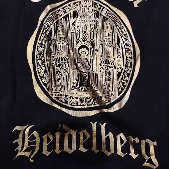 Other Vintage 80s Heidelberg University Seal Crewneck Sweatshirt Size US L / EU 52-54 / 3 - 4 Thumbnail