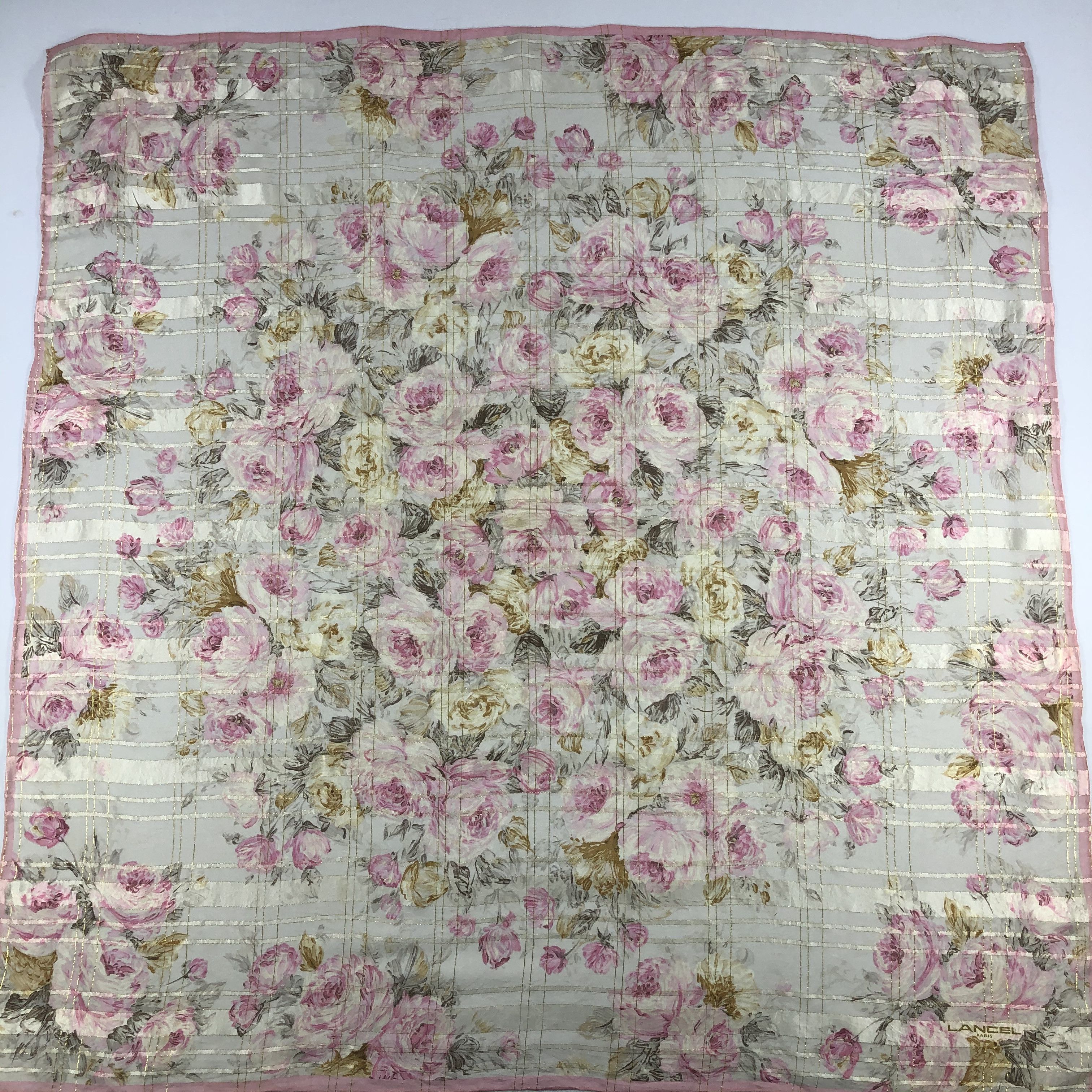 Lancel Vintage Lancel Silk Scarf Size ONE SIZE - 2 Thumbnail