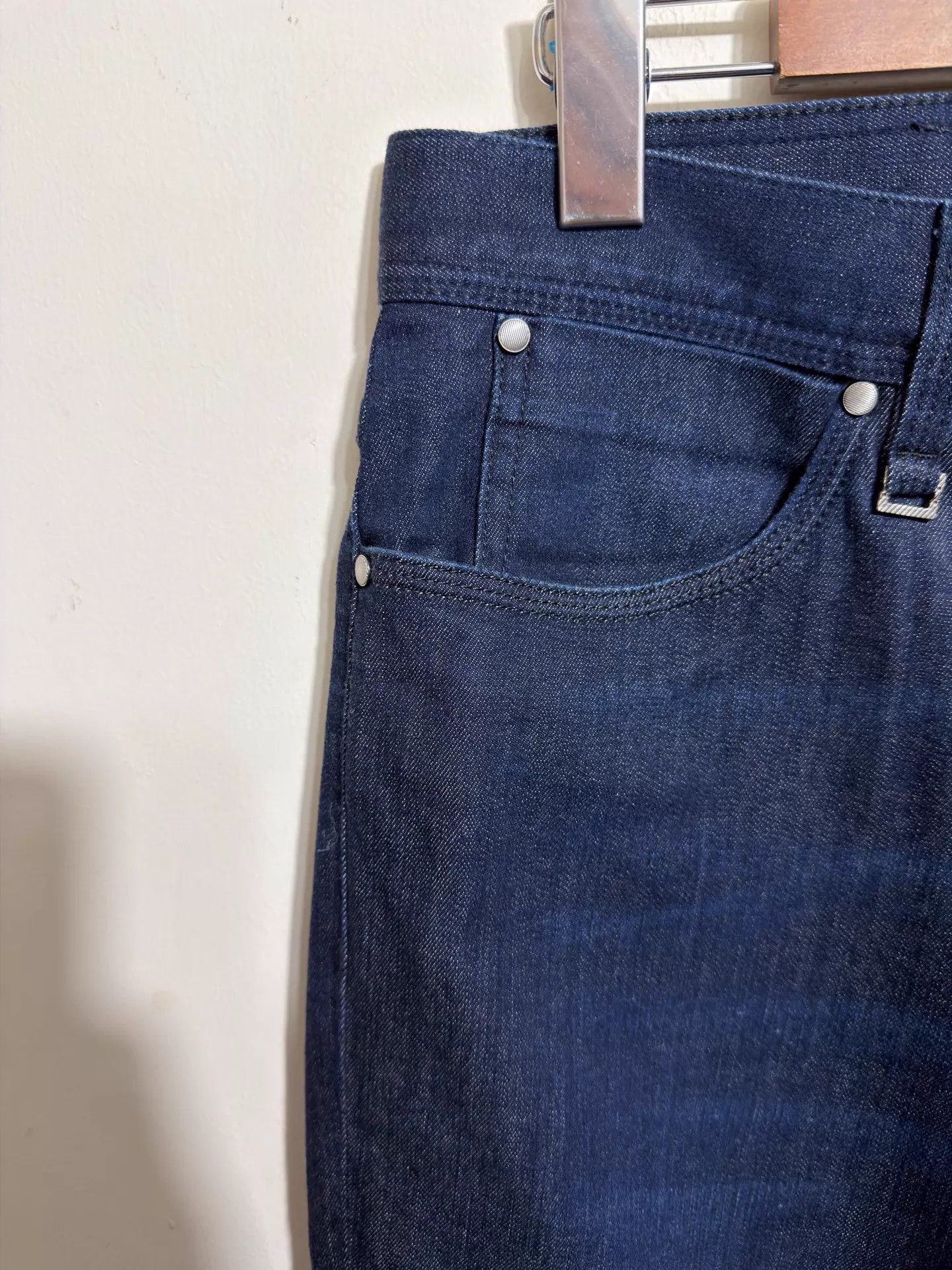 Ermenegildo Zegna Ermenegildo Zegna Straight Indigo Jeans 31/32/33 Size US 33 - 3 Thumbnail