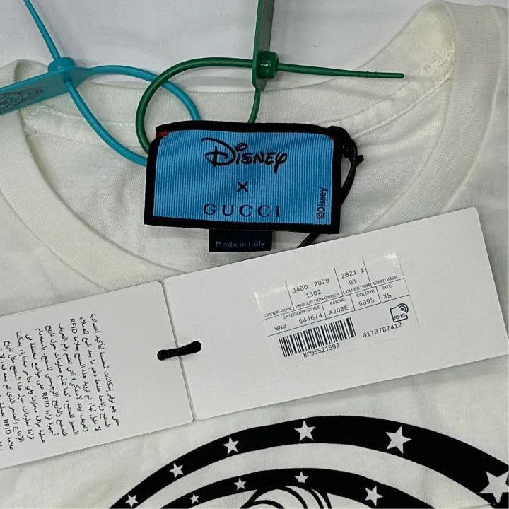 Gucci Gucci x Disney Donald Duck Short Sleeve T-Shirt-2507 Size XS / US 0-2 / IT 36-38 - 2 Thumbnail
