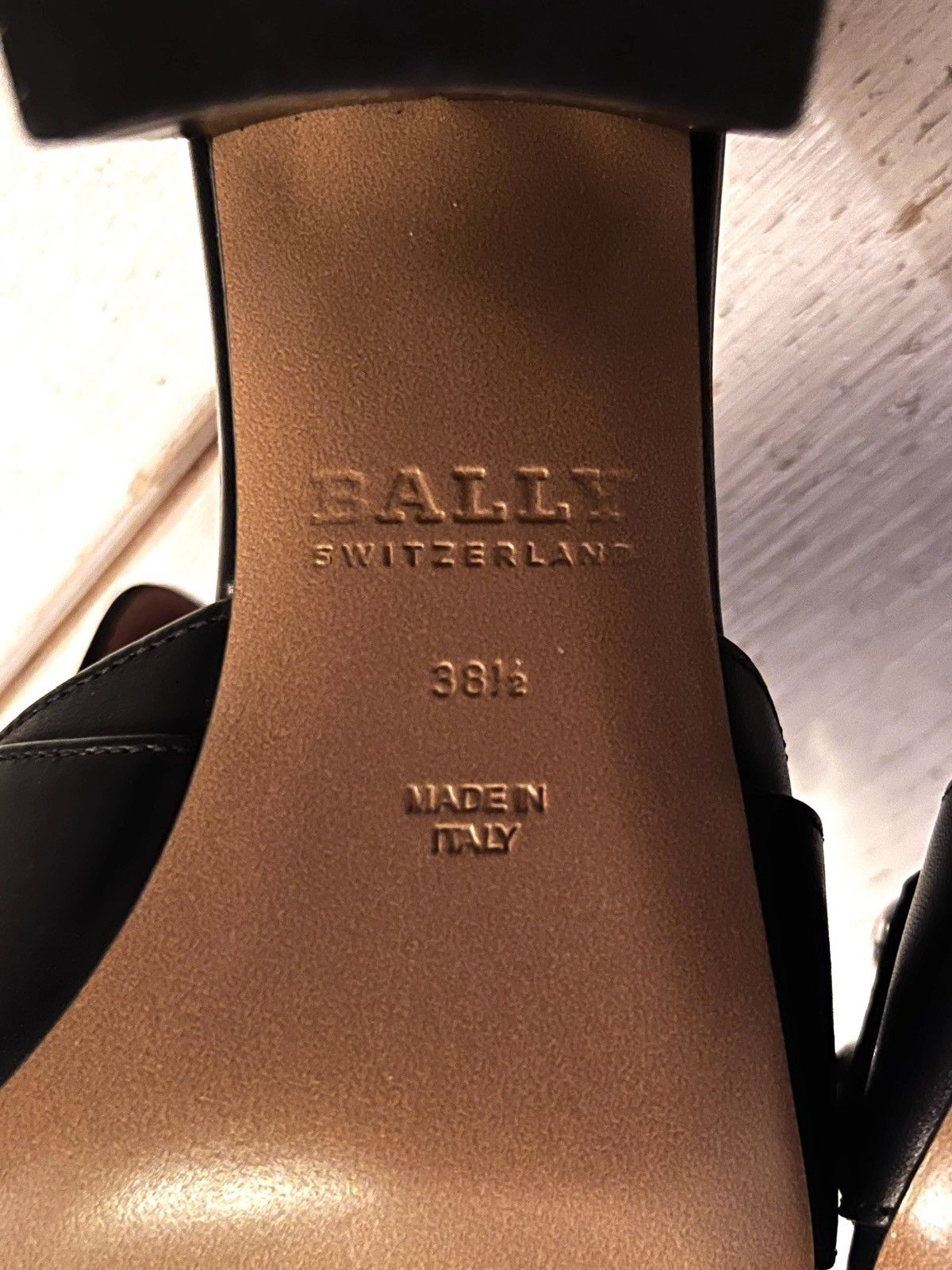 Bally Vintage black Bally mules Size US 7.5 / IT 37.5 - 4 Thumbnail