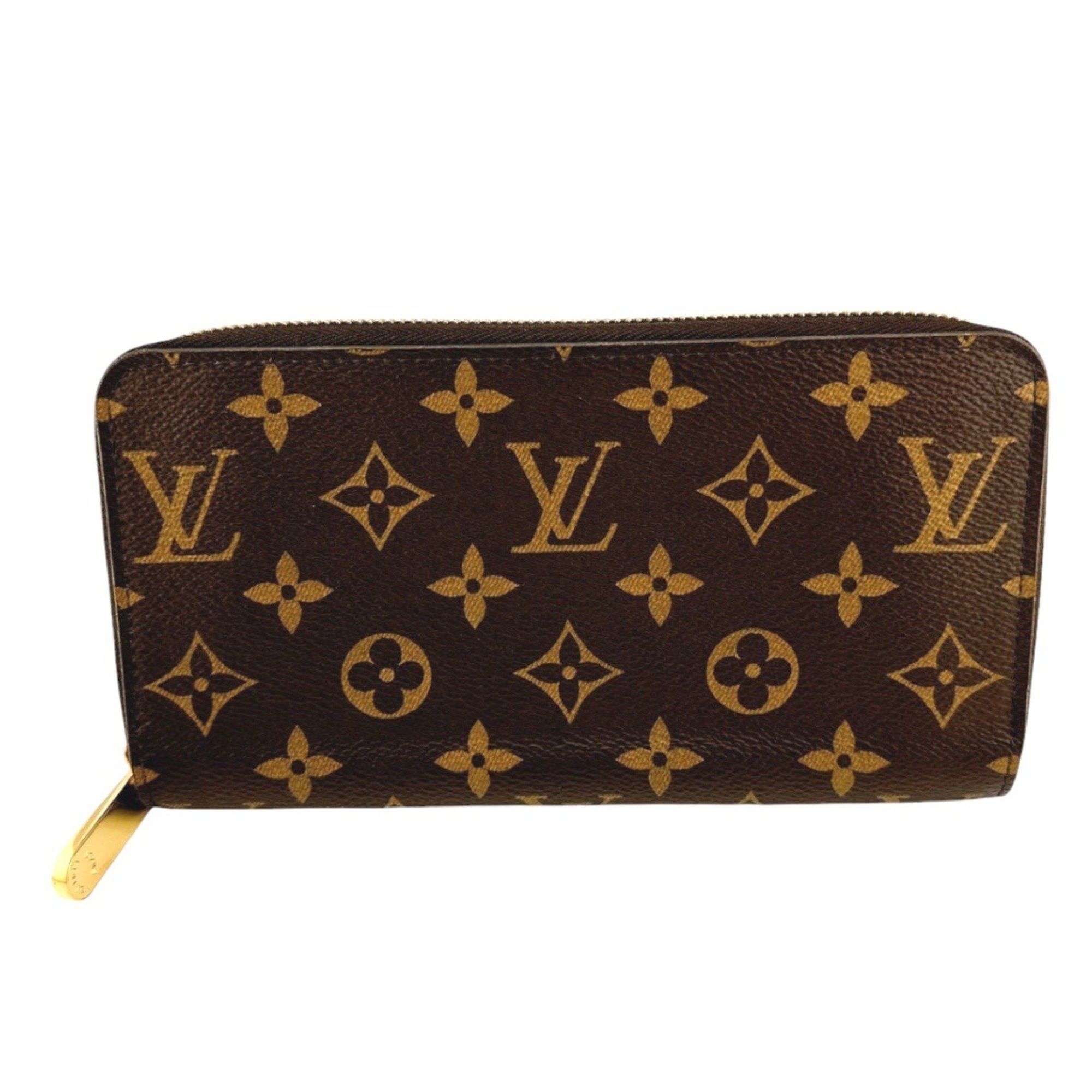 Louis Vuitton Louis Vuitton Long Wallet Round Zipper Monogram Zippy Canvas M42616 Brown Size ONE SIZE - 1 Thumbnail