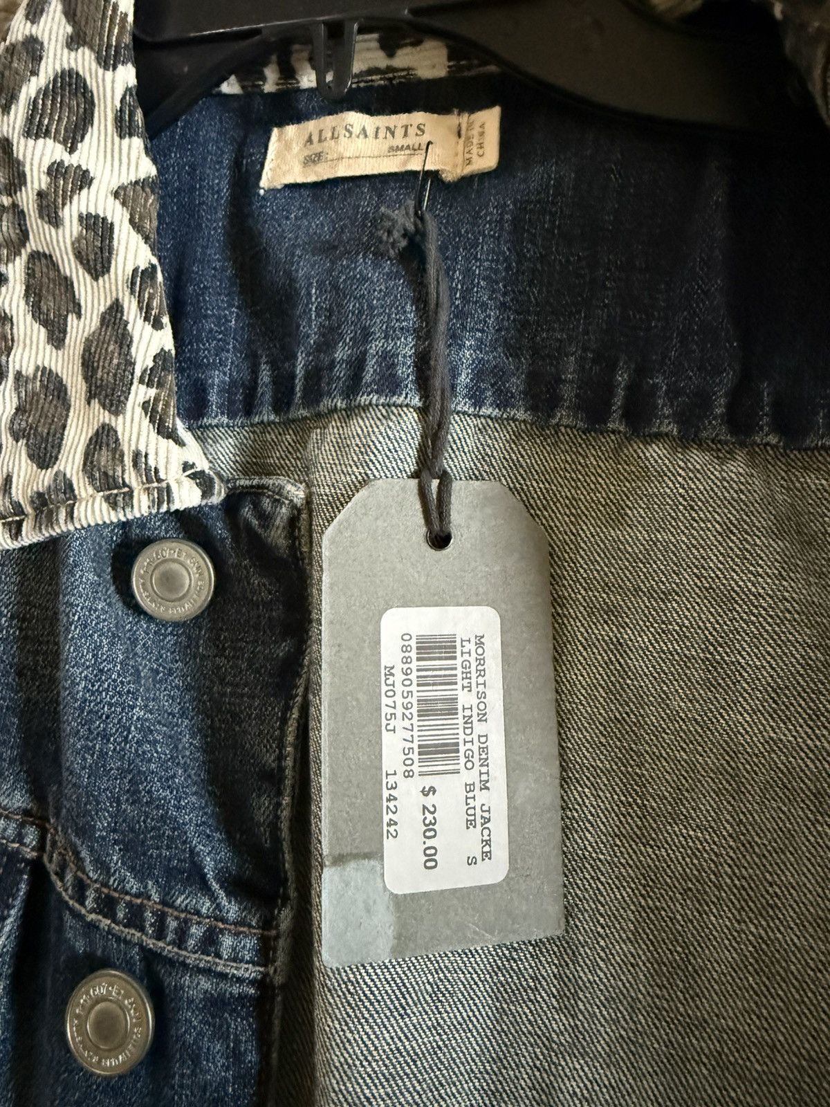 Allsaints All Saints Denim Jacket Size US S / EU 44-46 / 1 - 4 Thumbnail