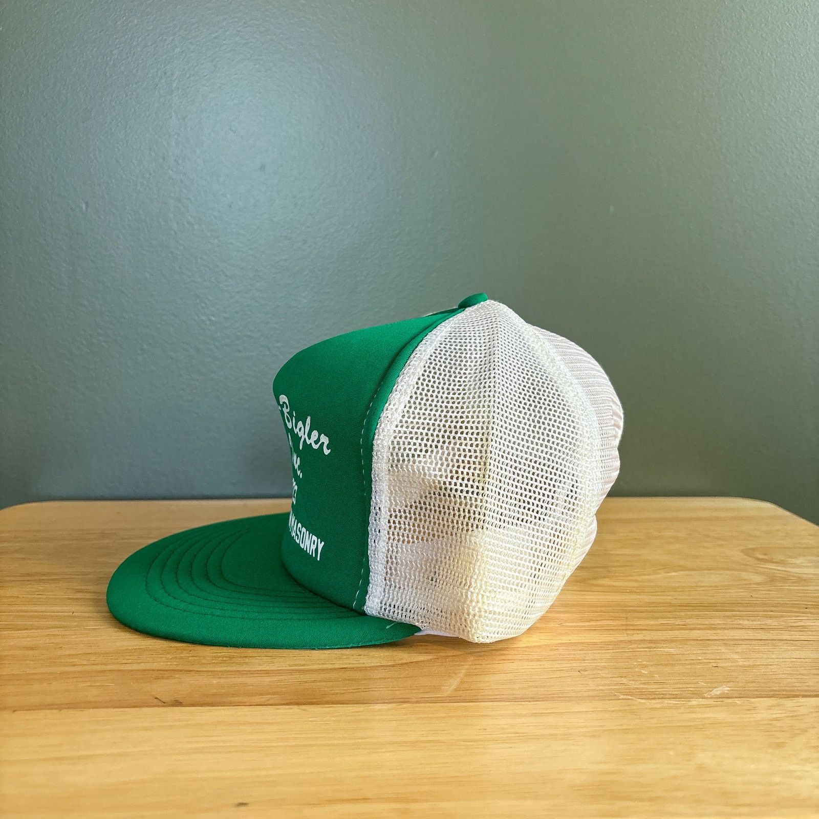 Other Vintage Johnson-Bigler Co Masonry Green SnapBack Hat Size ONE SIZE - 7 Thumbnail
