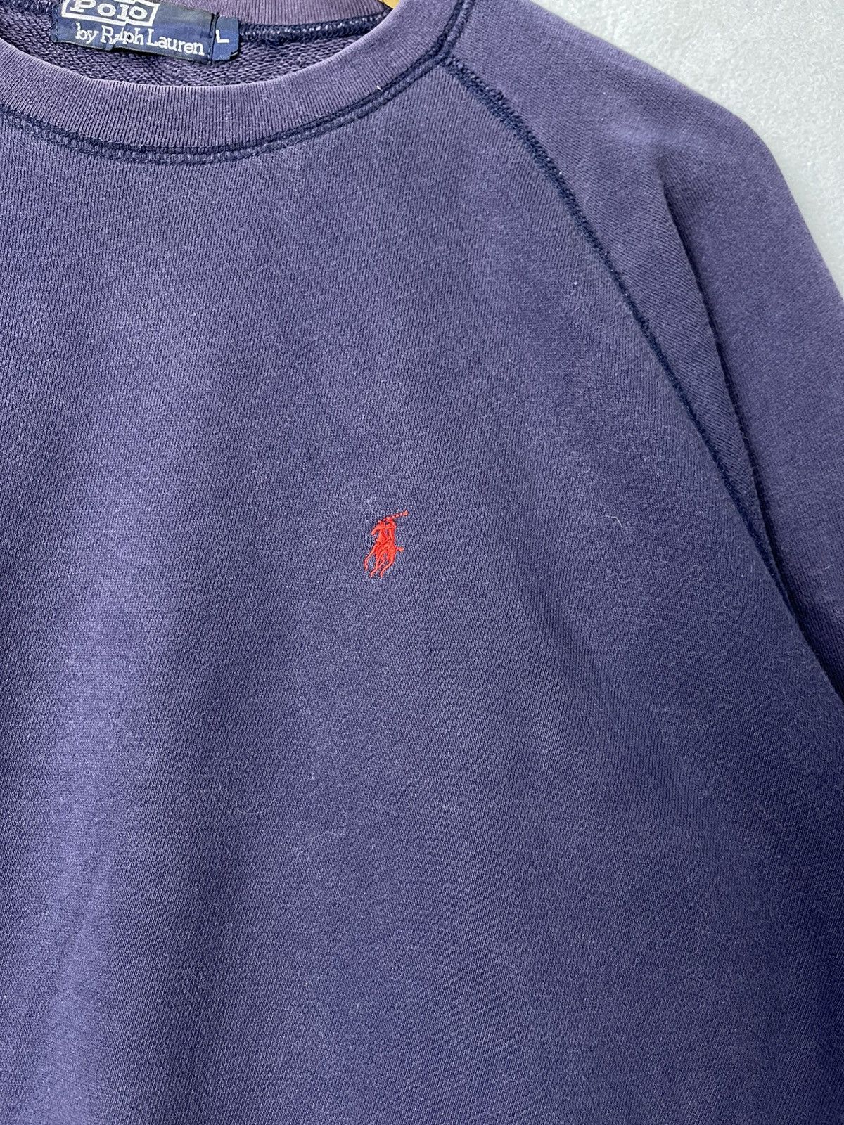 Polo Ralph Lauren Vintage Polo Ralph Lauren Small Pony Crewneck Size US L / EU 52-54 / 3 - 3 Thumbnail