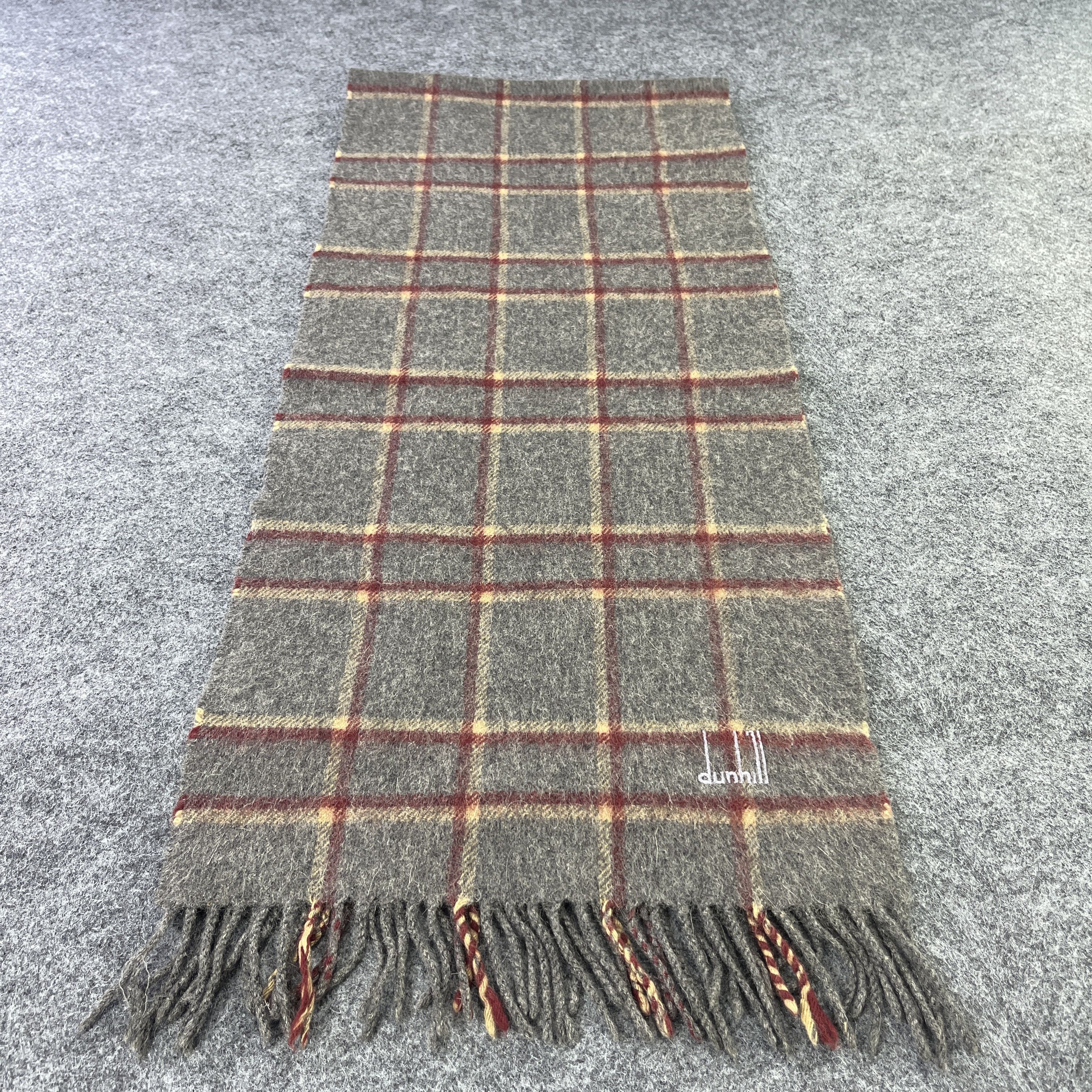 Alfred Dunhill × Vintage Vintage Dunhill Scarf / Muffler / Neckwear T842 Size ONE SIZE - 2 Thumbnail