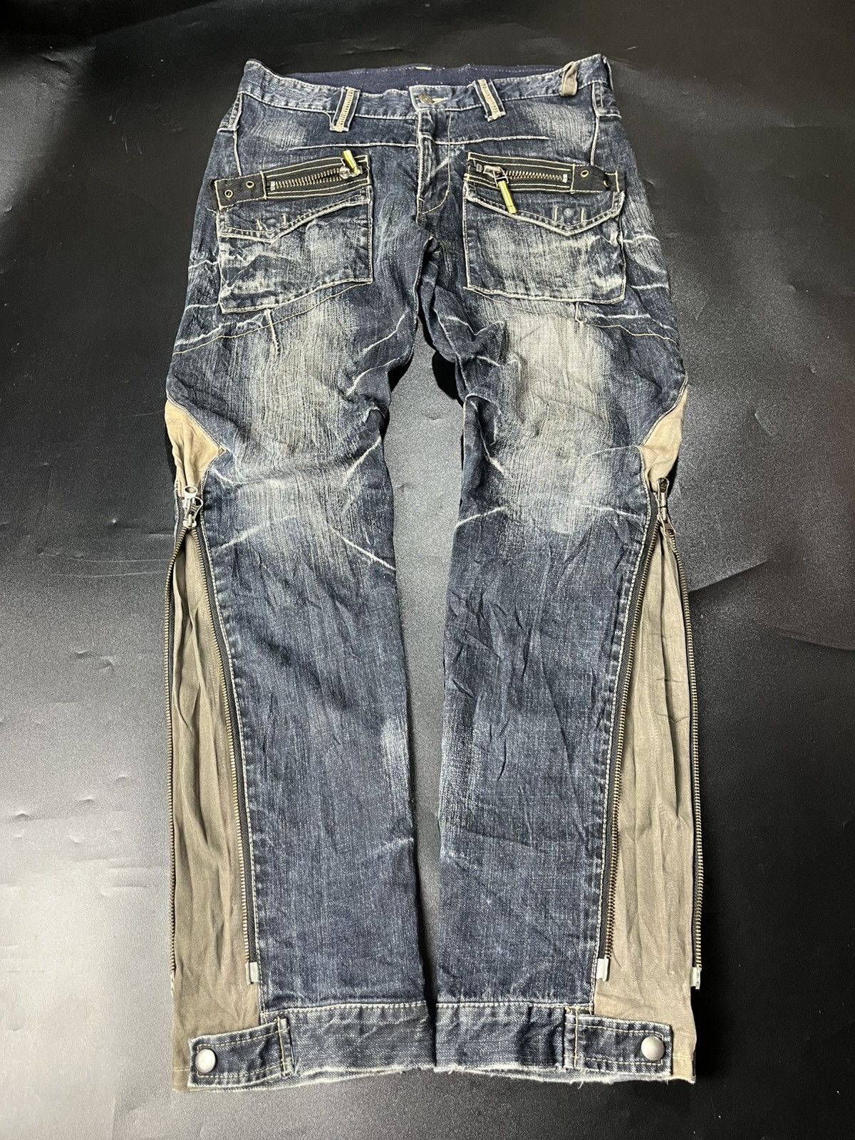 Japanese Ppfm Gimmick Zip Bondage Bottoms