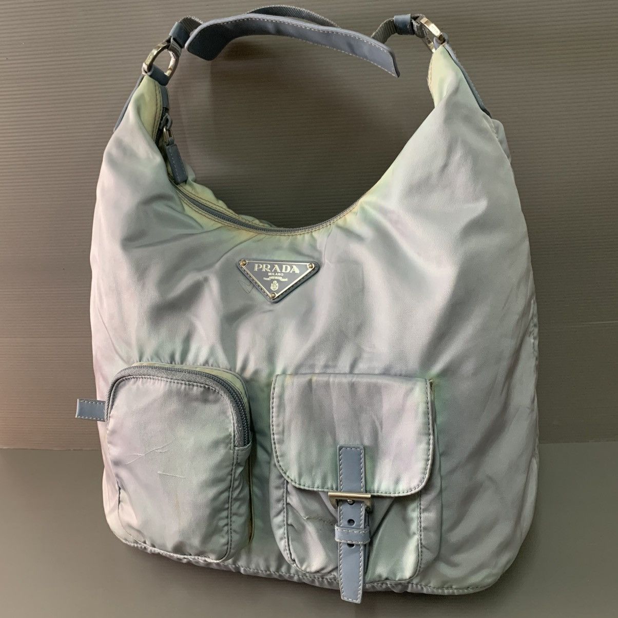 Prada Prada Nylon Large Hobo Bag Size ONE SIZE - 1 Thumbnail