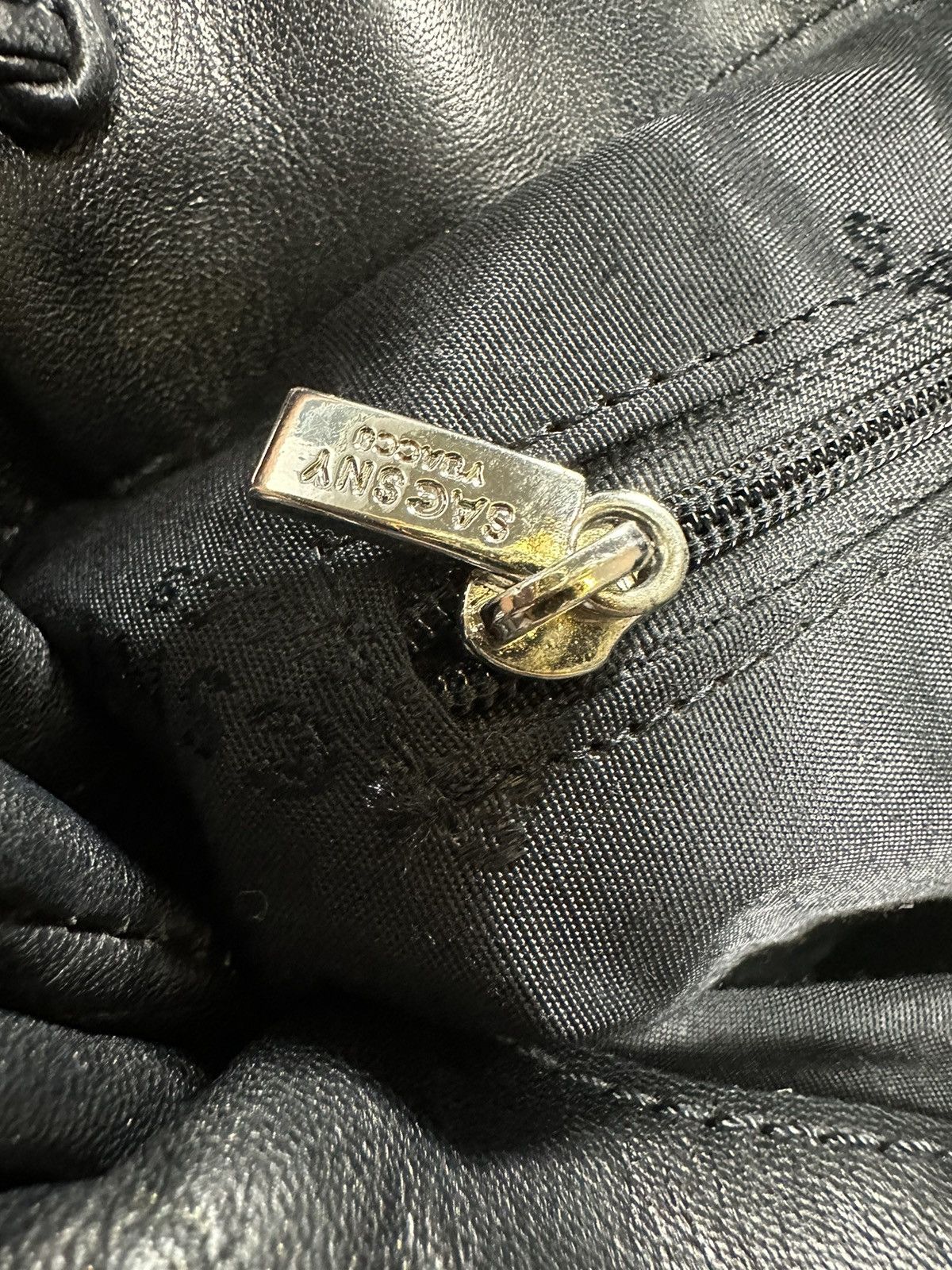 Yohji Yamamoto Ysaccs By Yohji Yamamoto Leather hobo Bag Size ONE SIZE - 17 Thumbnail