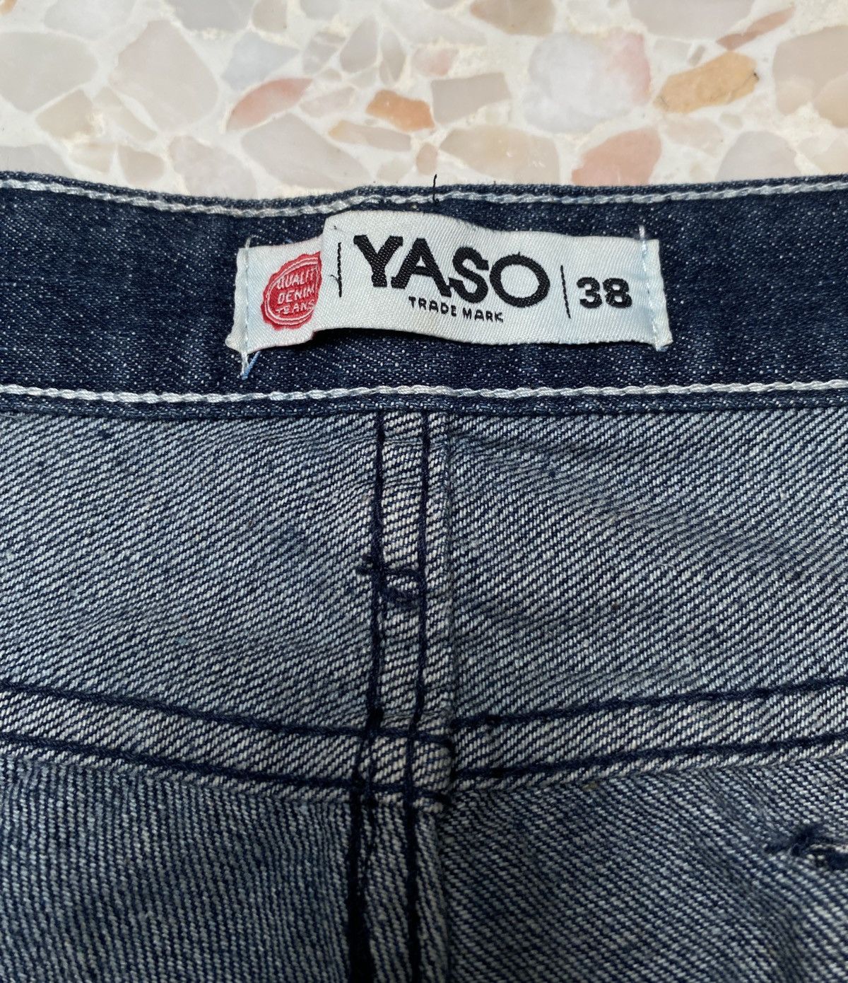 Designer × Japanese Brand × Vintage Vintage Japanese Brand Yaso Baggy Jeans 2000s Size US 38 / EU 54 - 8 Thumbnail