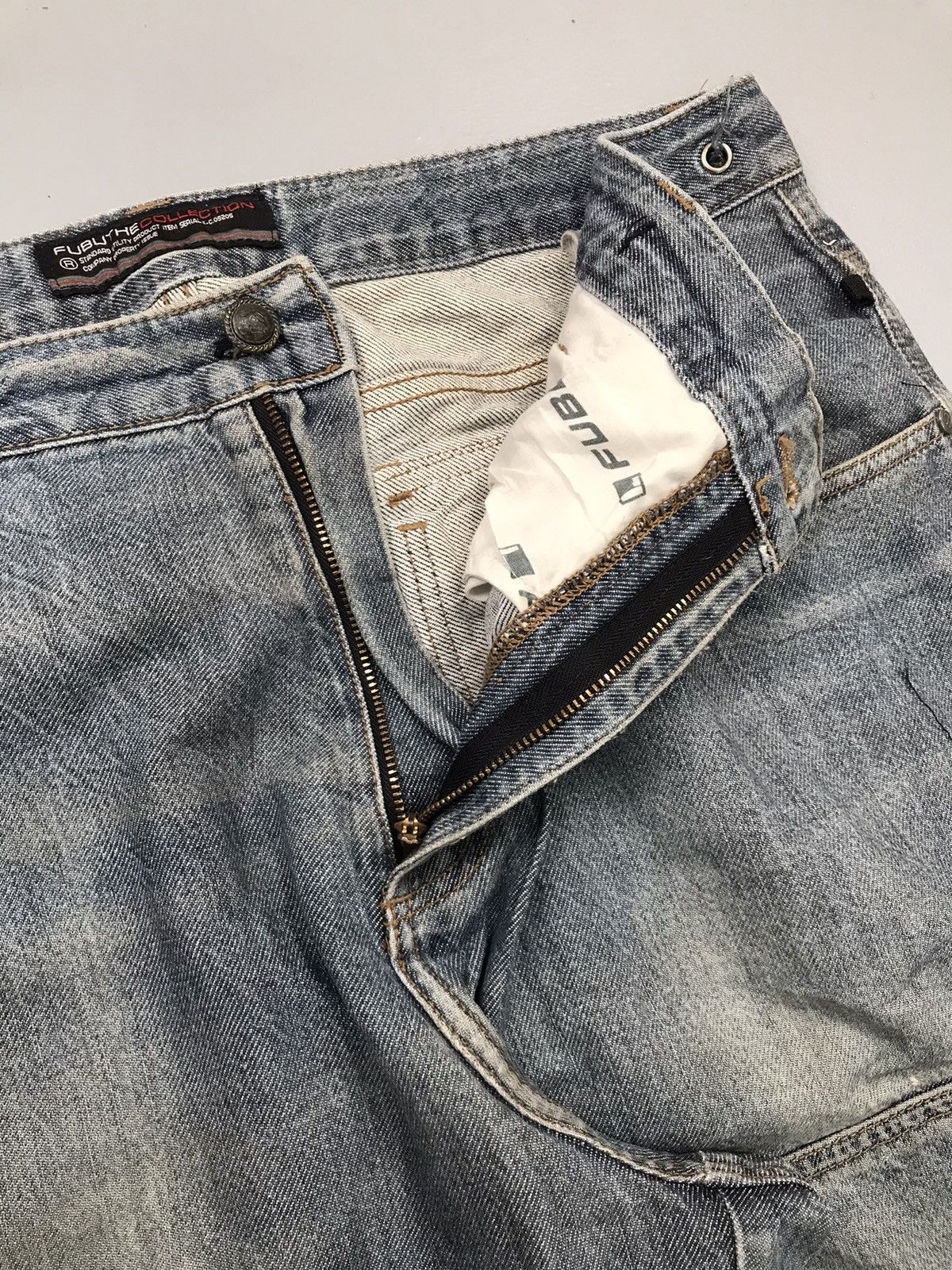 Fubu Vintage Fubu SpellOut denim Size US 36 / EU 52 - 7 Thumbnail
