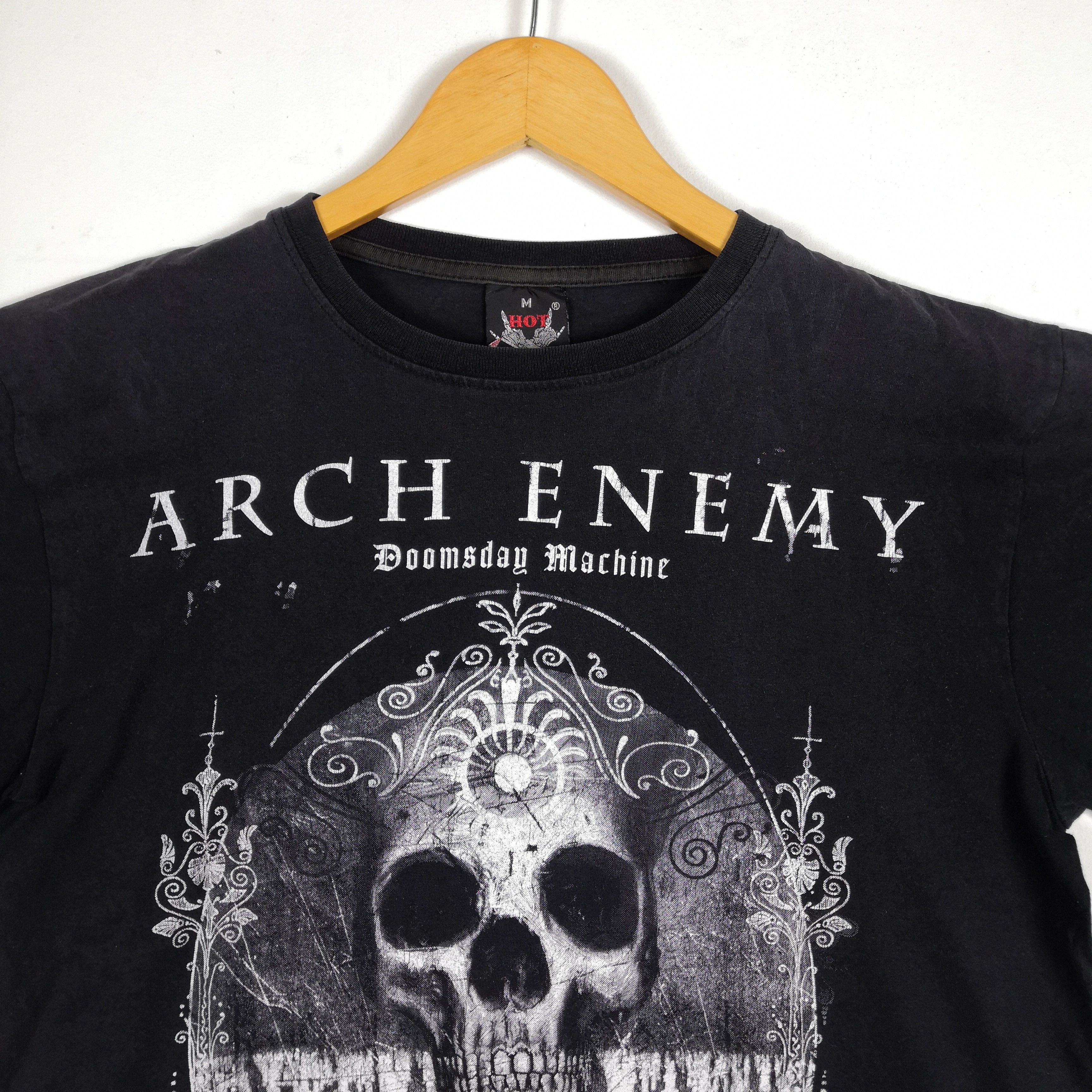 Band Tees Vintage Arch Enemy T-Shirt Melodic Death Metal Band Tee Size US M / EU 48-50 / 2 - 3 Thumbnail