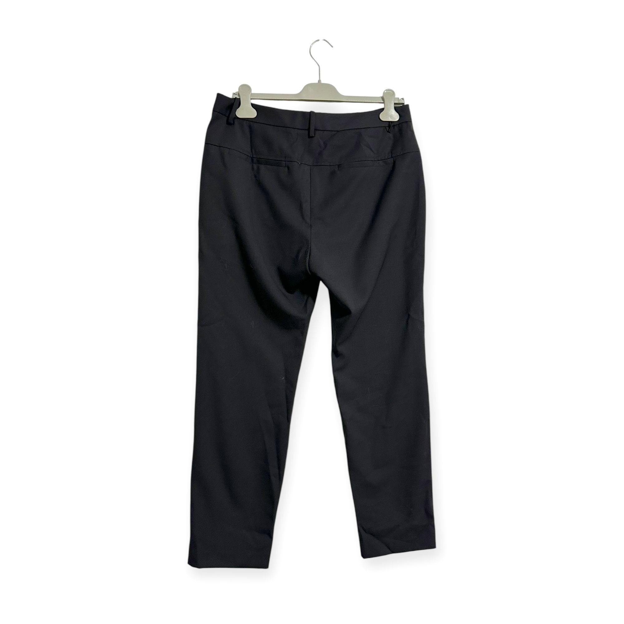 Nili Lotan NILI LOTAN Tel Aviv Wool-blend Twill Straight-leg Pants In B Size 32" / US 10 / IT 46 - 2 Thumbnail