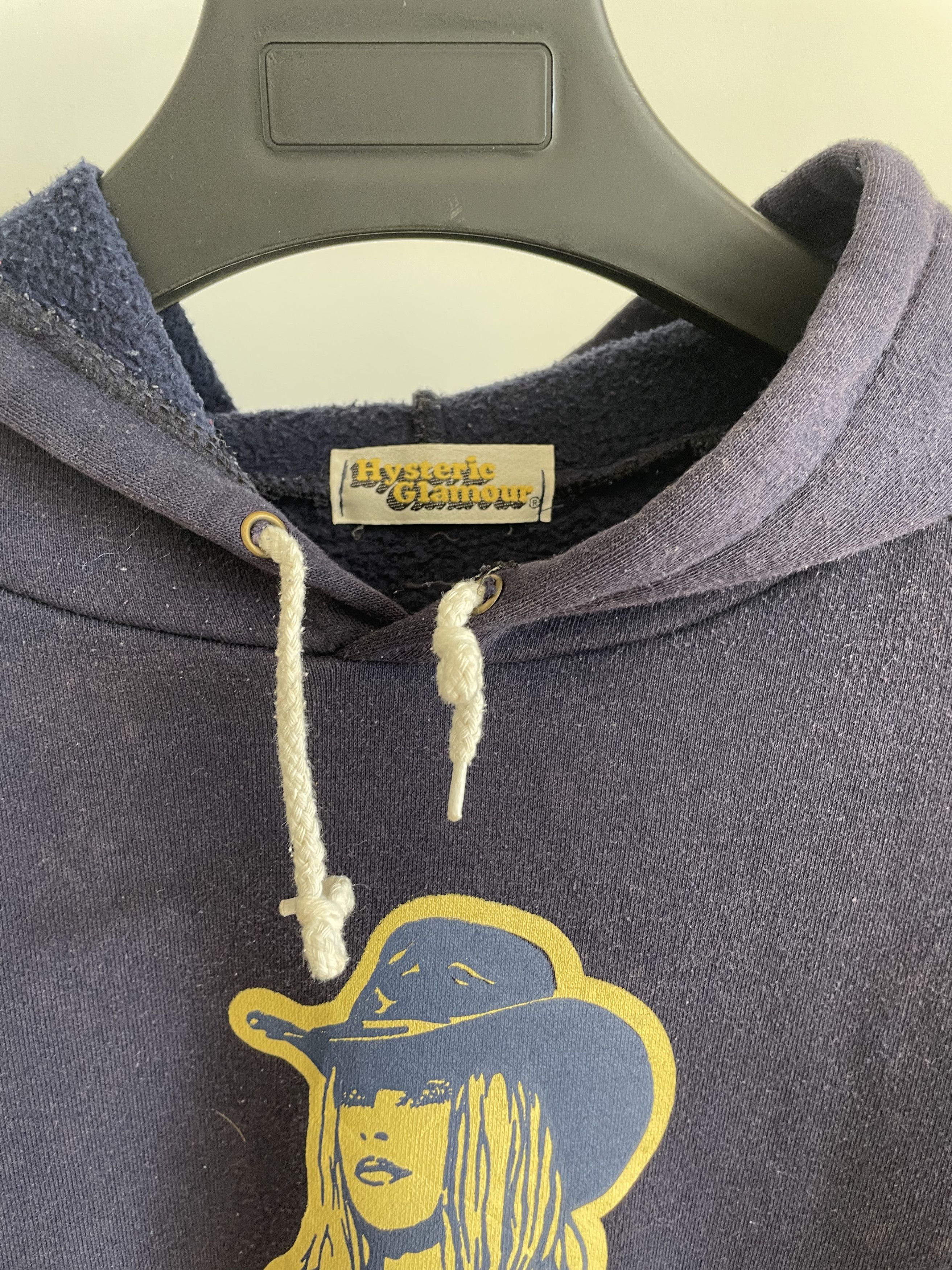 Hysteric Glamour × Japanese Brand Hysteric Glamour Alla Carbonara Navy Hoodie Size US S / EU 44-46 / 1 - 2 Thumbnail