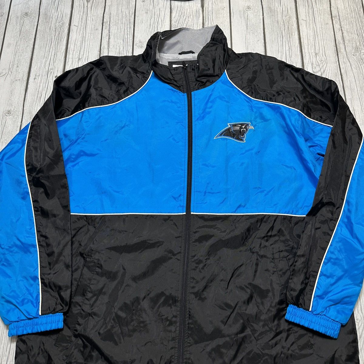 NFL × Vintage Vintage Carolina Panthers jacket Size US L / EU 52-54 / 3 - 3 Thumbnail