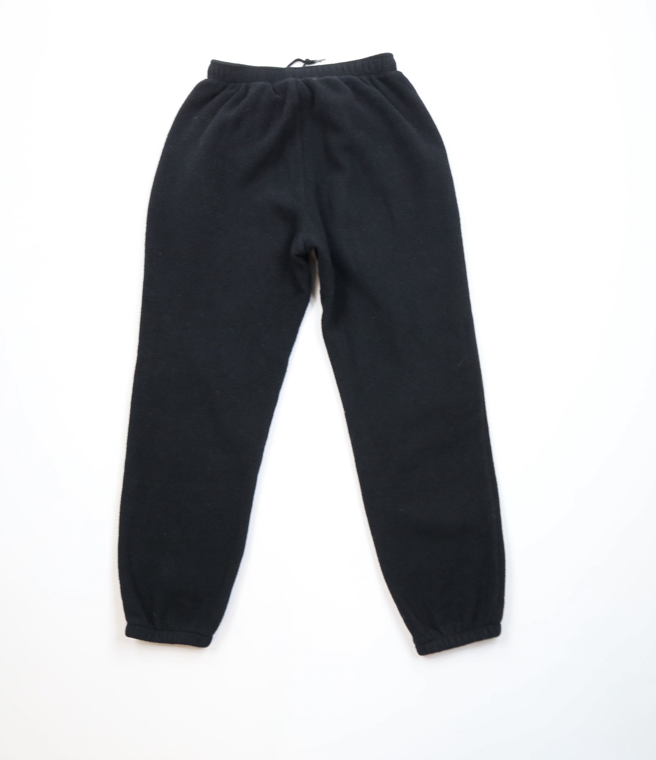 L.L. Bean Vintage 90s LL Bean Fleece Sweatpants Joggers Black USA Size 26" / US 2 / IT 38 - 10 Thumbnail