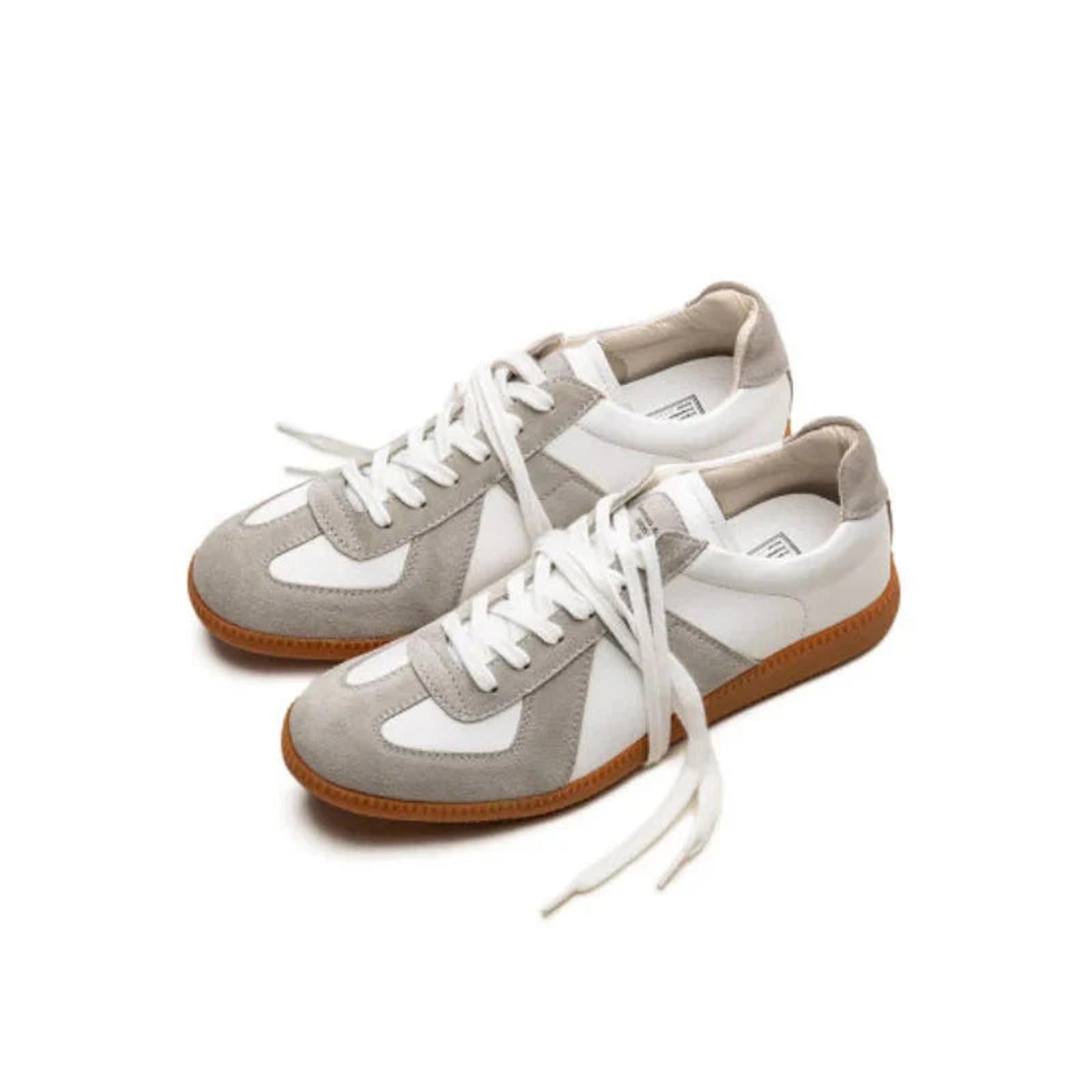 Vintage Low Vintage Style Military Sneakers, Germany Army Trainers Size US 7 / EU 40 - 5 Thumbnail
