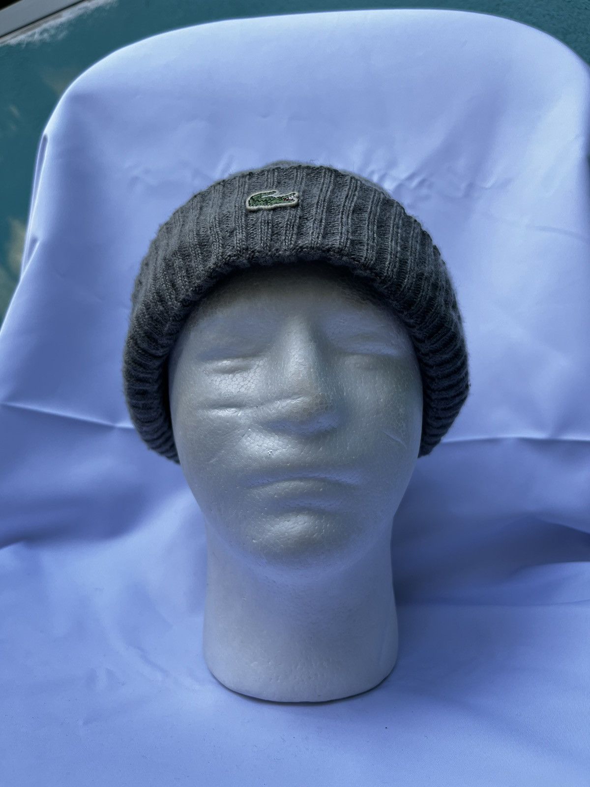 Japanese Brand × Vintage Knitted Winter Lacoste Size ONE SIZE - 1 Thumbnail