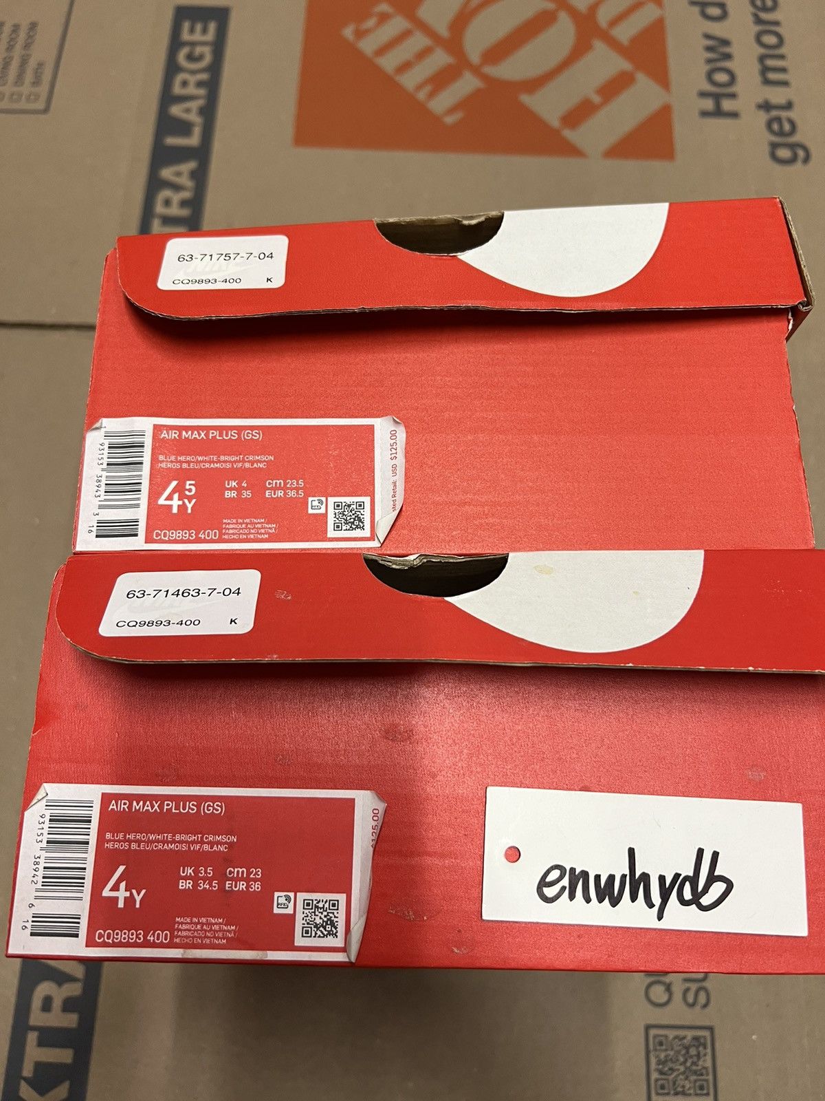 Nike Nike Air Max Plus GS - “3D Glasses” Size US 6 / IT 36 - 9 Thumbnail