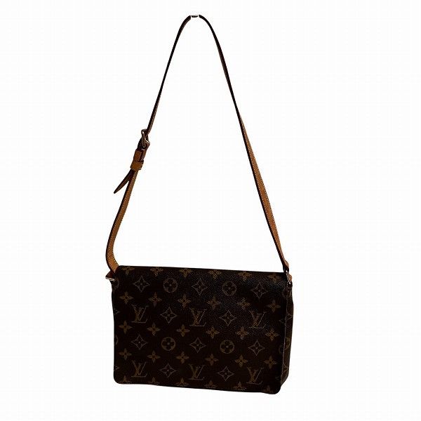 Louis Vuitton Louis Vuitton Musette Tango Monogram Shoulder Bag Canvas Shoulder Bag M51257 in Brown, Women's