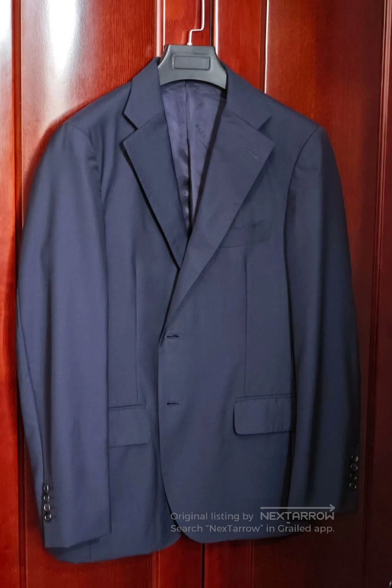 Mackintosh Mackintosh Blue Wool Suit Jacket. Size US M / EU 48-50 / 2 - 1 Thumbnail
