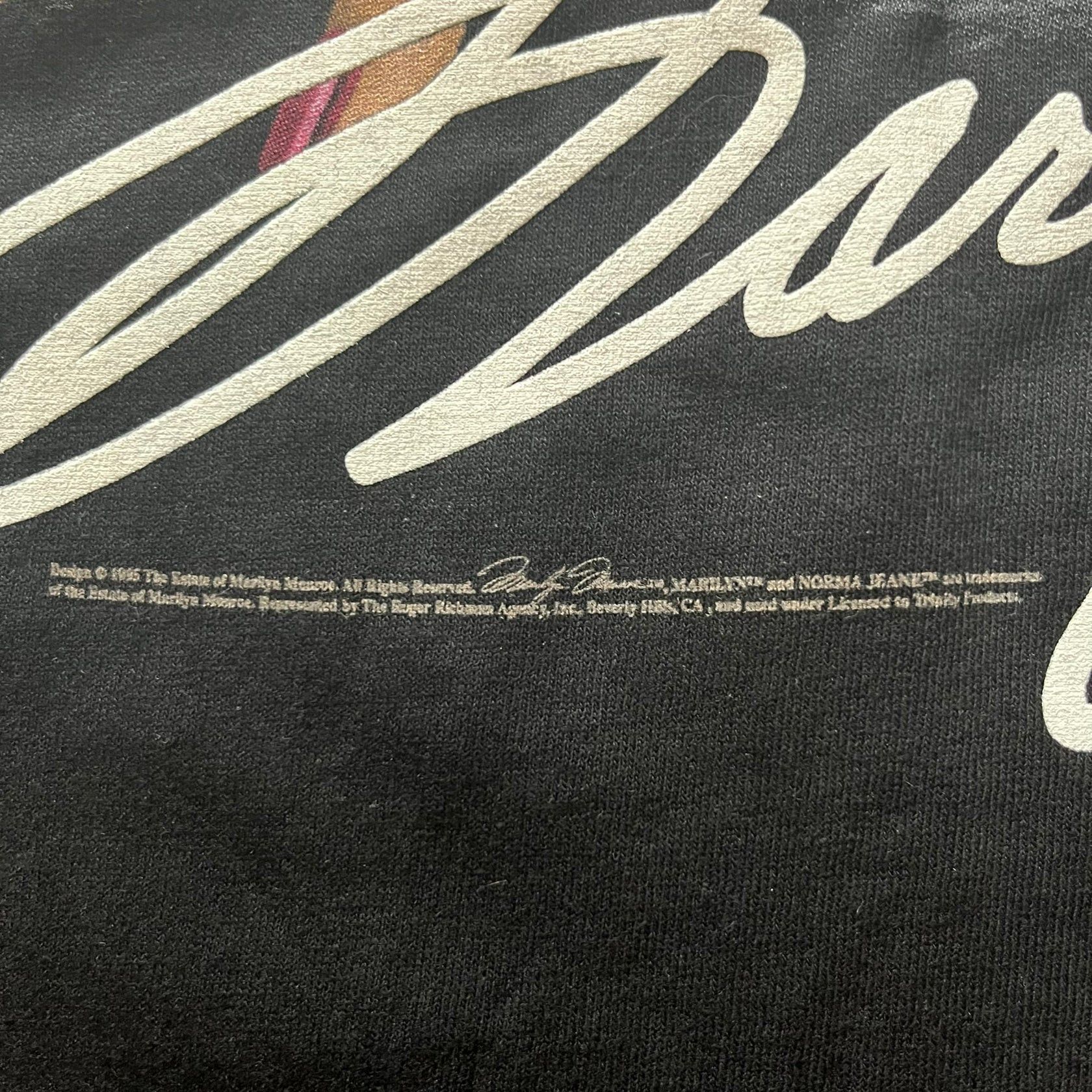 Vintage Signature Marilyn Monroe 1995 Tee Size US XL / EU 56 / 4 - 4 Thumbnail