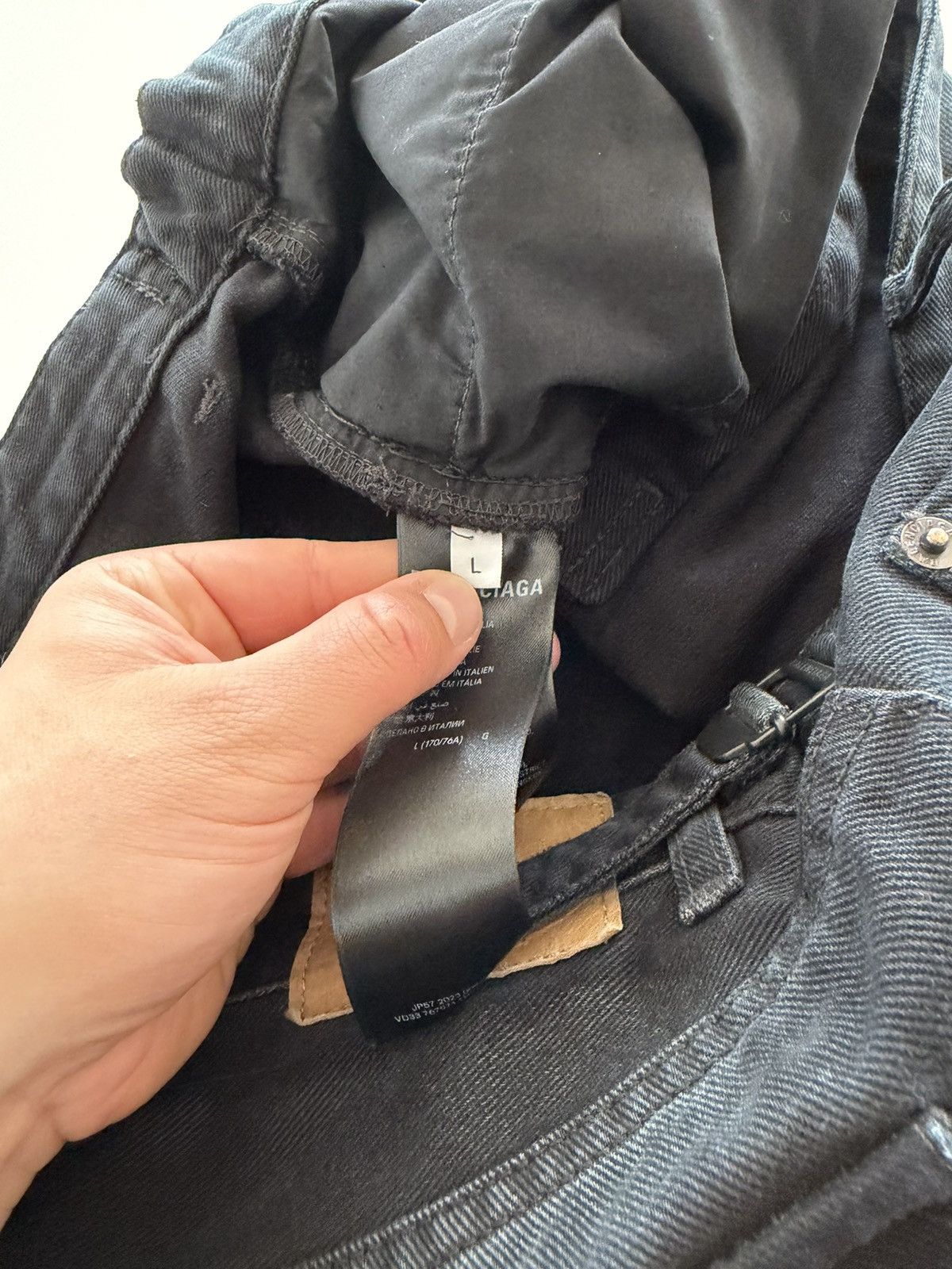 Balenciaga BALENCIAGA DEMNA BAGGY SKATER CARGO DENIM CARPENTER ITALY L Size US 34 / EU 50 - 13 Thumbnail