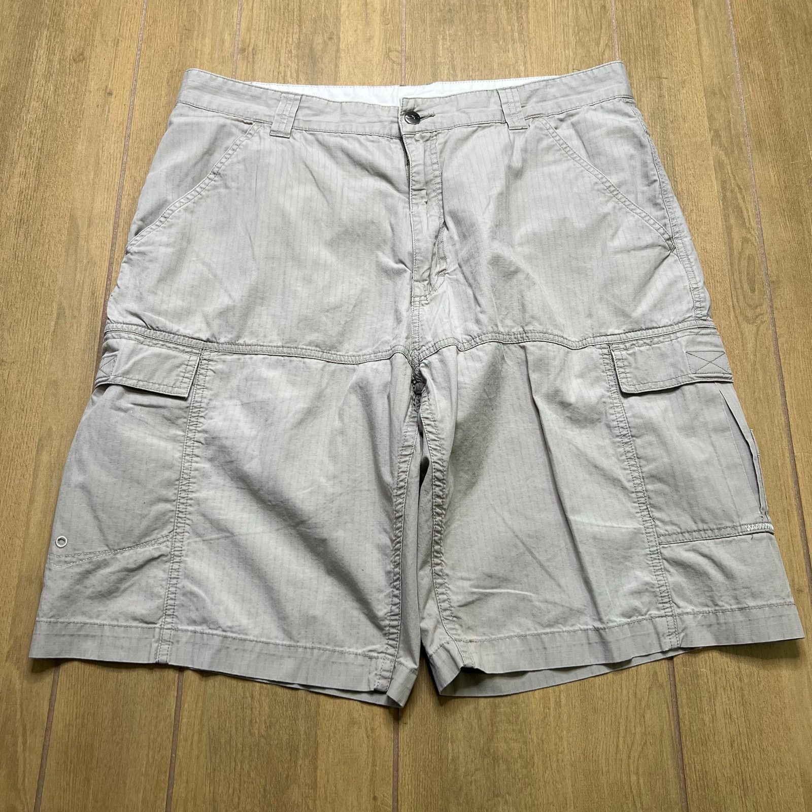 Ocean Pacific Vintage OP Ocean Pacific Shorts Men’s Sz 36 Tan Cargo Y2K Size US 36 / EU 52 - 11 Thumbnail