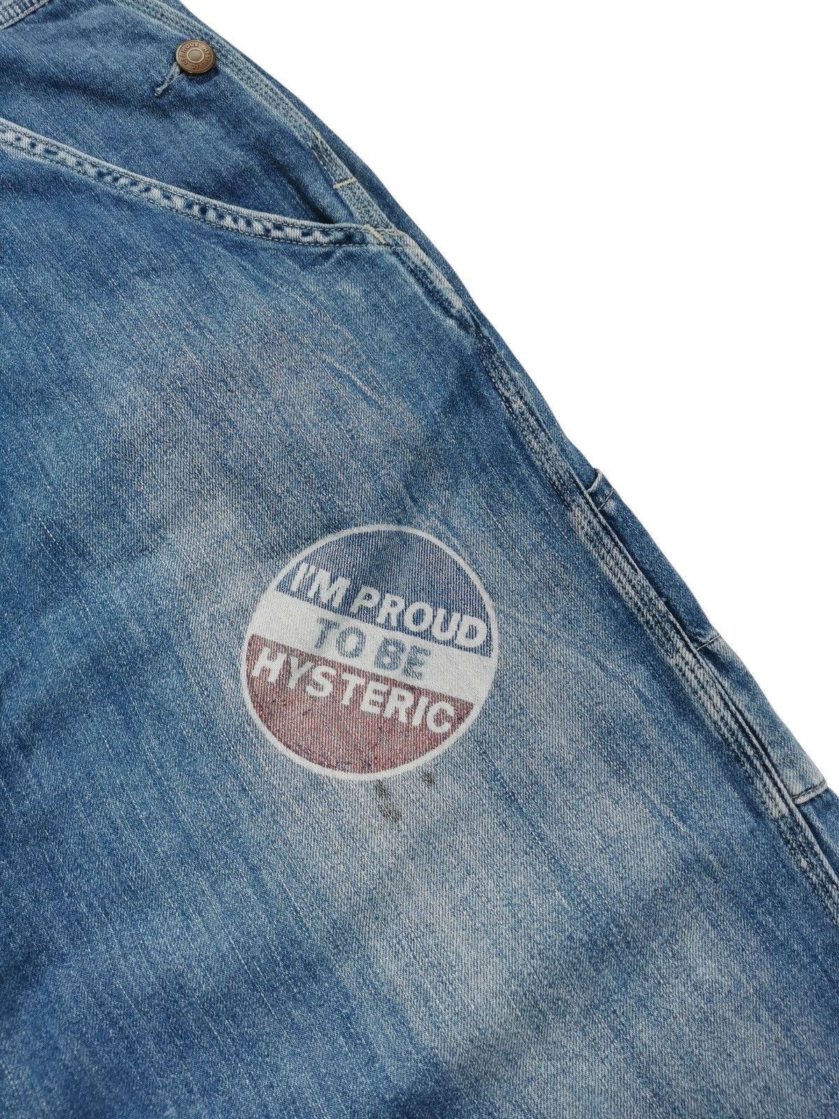 Hysteric Glamour Hysteric Glamour Vintage Denims Overalls Rare Japan Pieces Size US 33 - 5 Thumbnail
