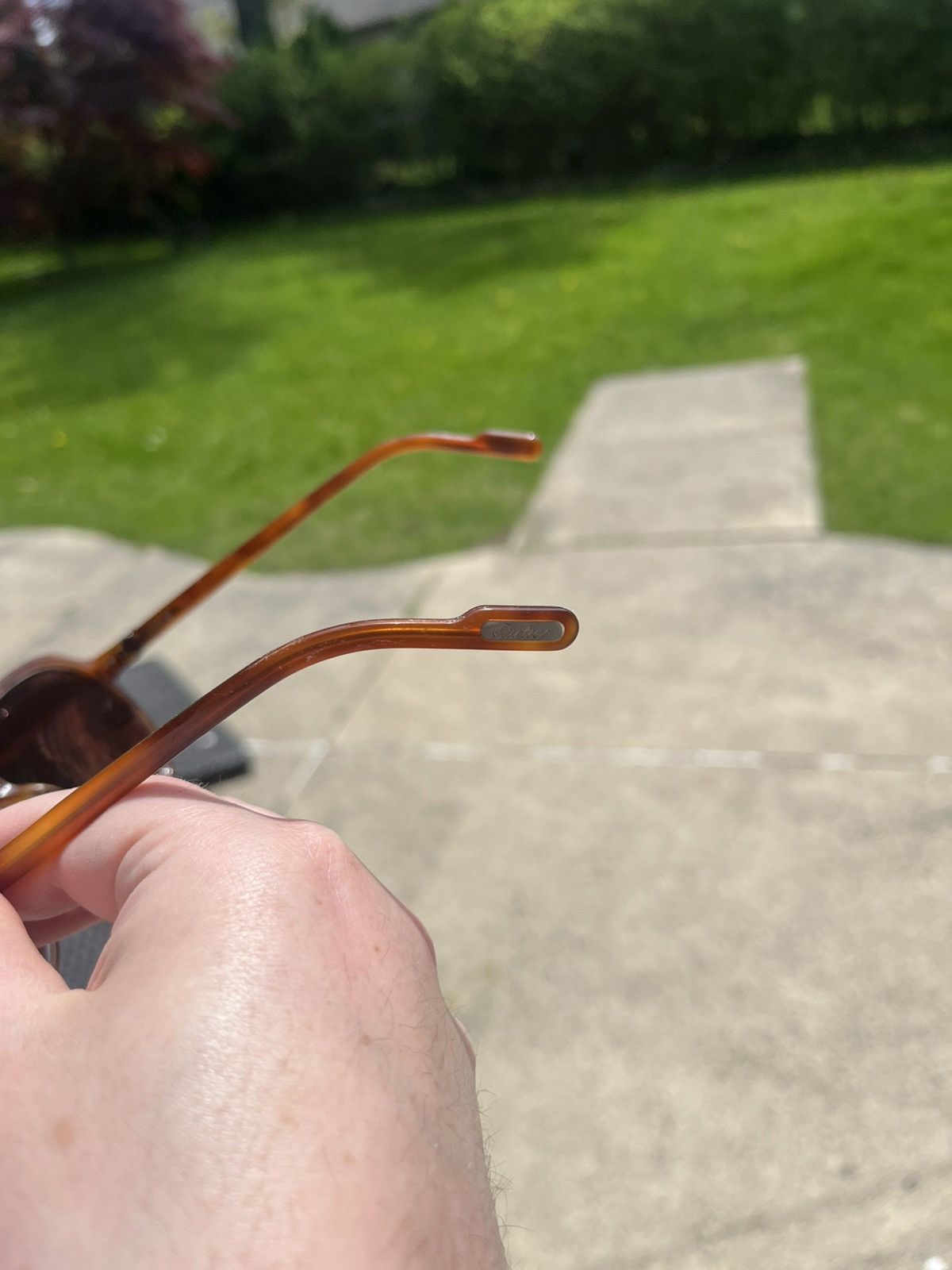 Cartier Cartier 57MM Aviator Sunglasses Size ONE SIZE - 6 Thumbnail