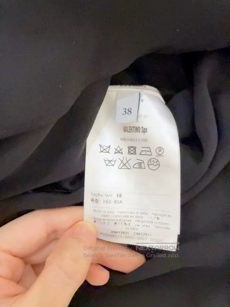 Valentino Valentino Black pink dress Size XS / US 0-2 / IT 36-38 - 5 Thumbnail