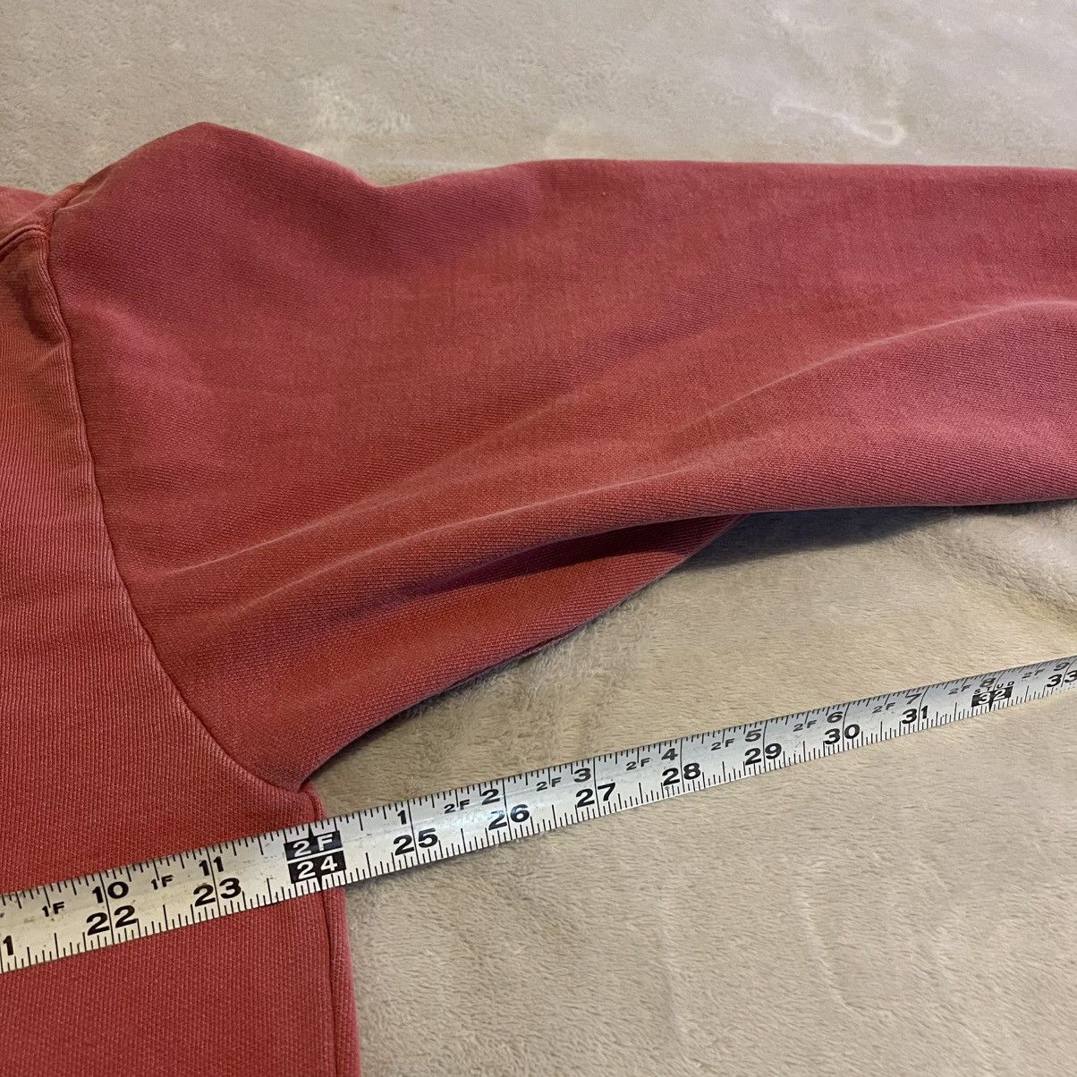 Comfort Colors Comfort Colors Quarter Zip Sweatshirt Garment Dyed Red XL Size US XL / EU 56 / 4 - 4 Thumbnail