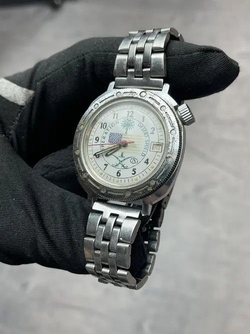 VIBE Vostok Commander’s OPERATION DESERT SHIELD mechanical watch Size ONE SIZE - 4 Thumbnail
